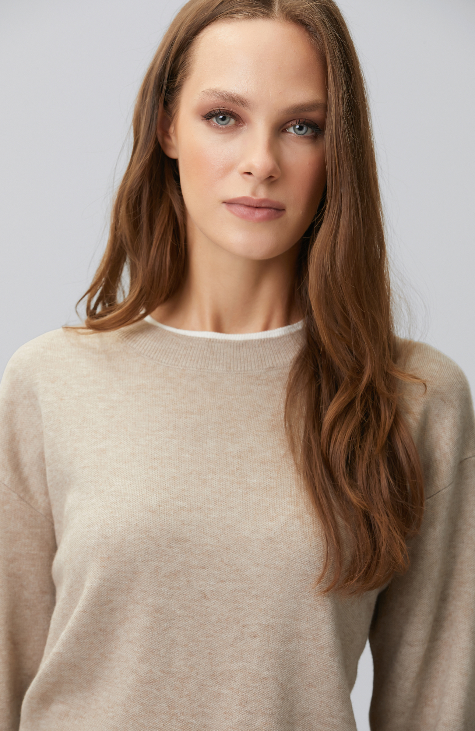 Double Color Oversize Knitwear