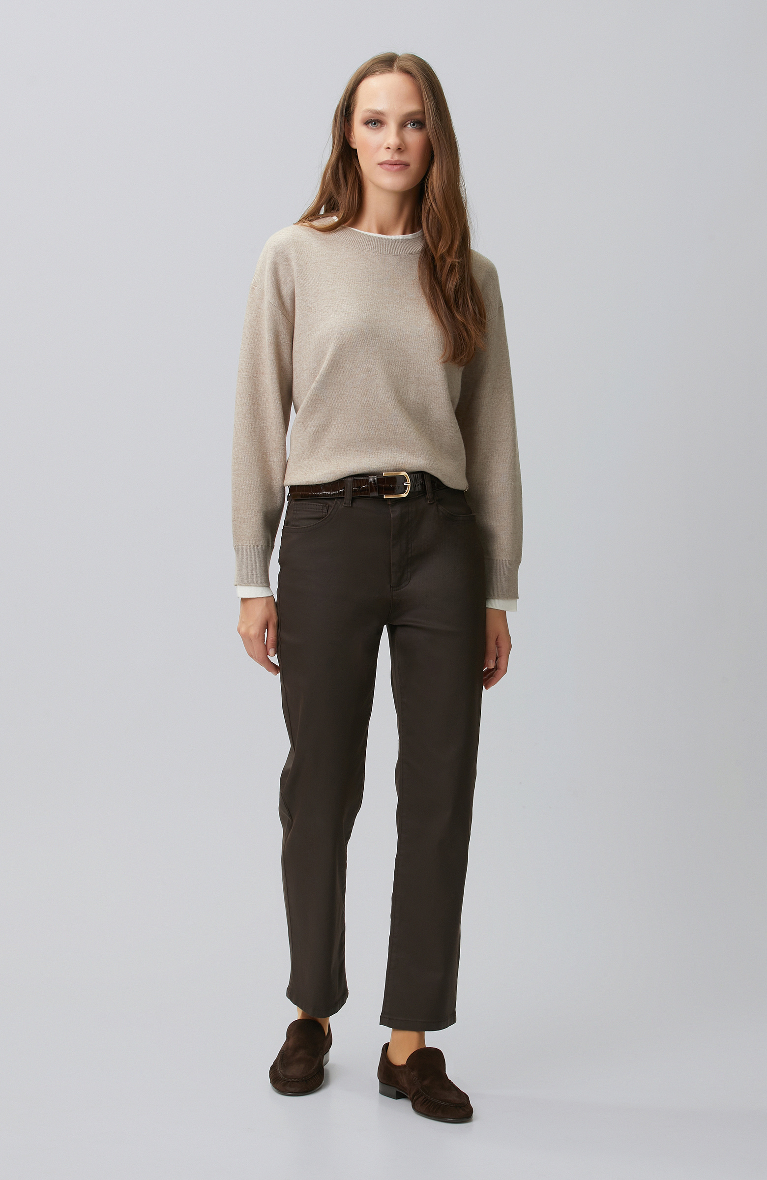 Double Color Oversize Knitwear