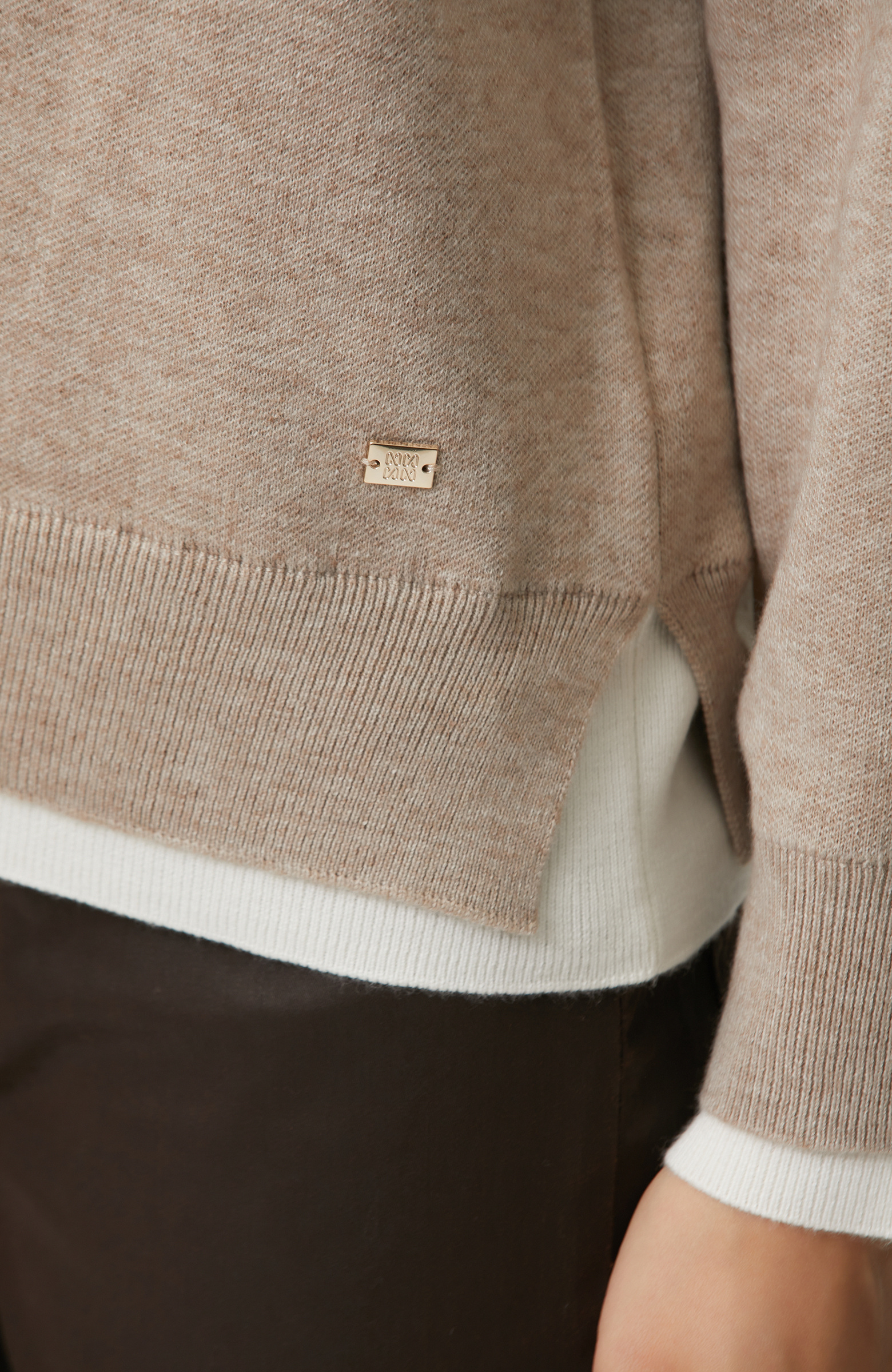 Double Color Oversize Knitwear