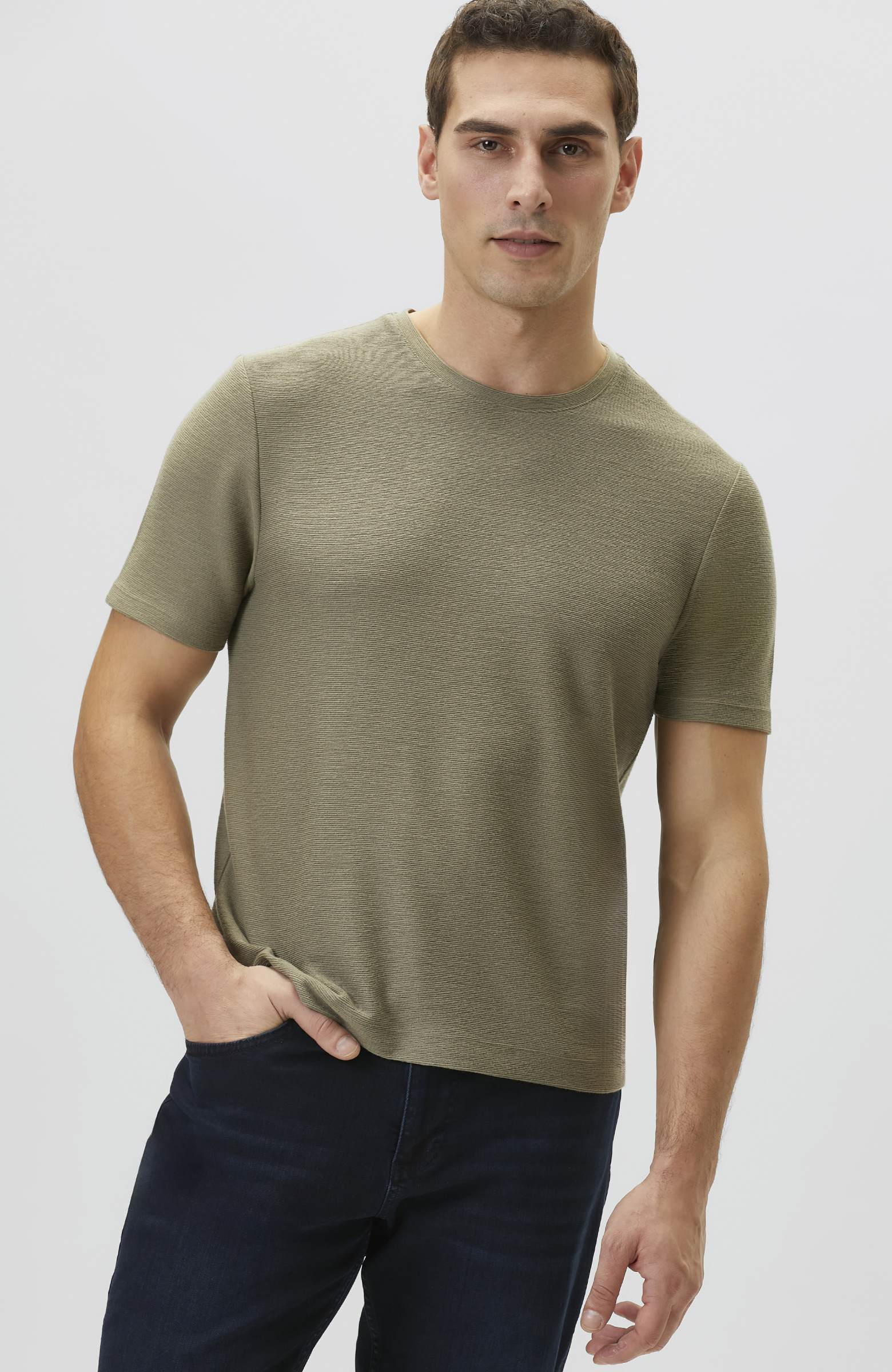 Haki Jakarlı T-shirt