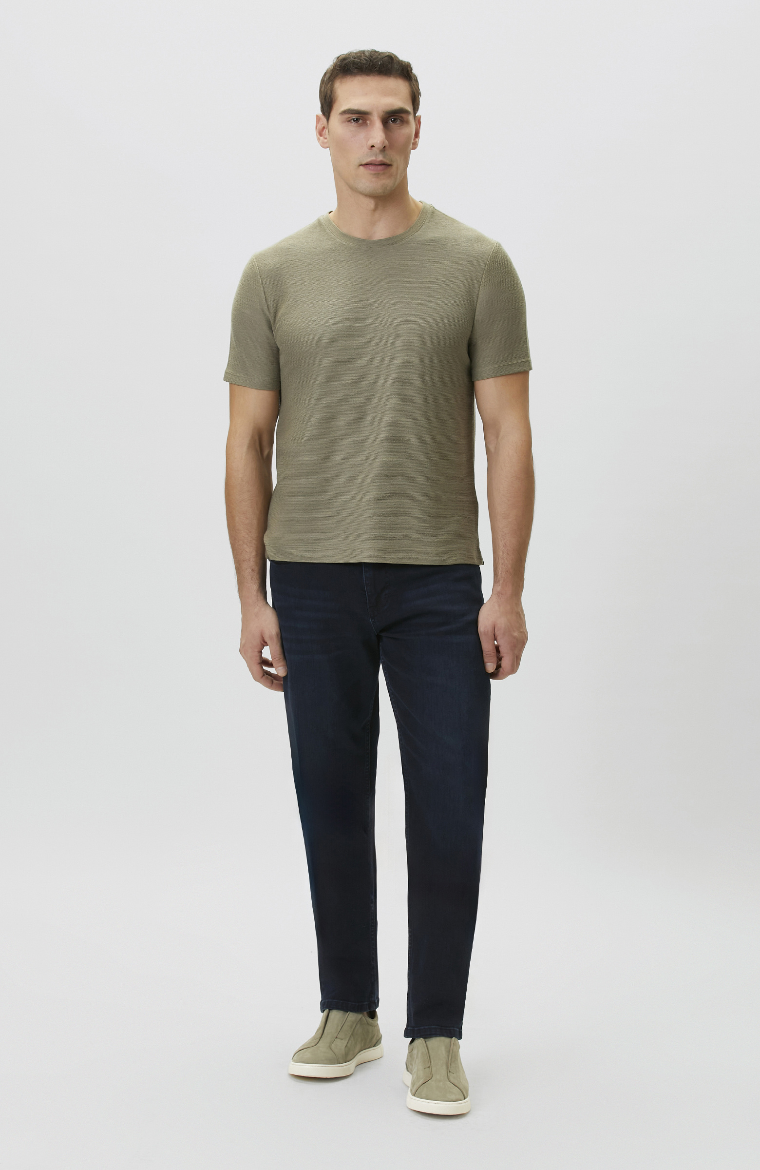 Haki Jakarlı T-shirt