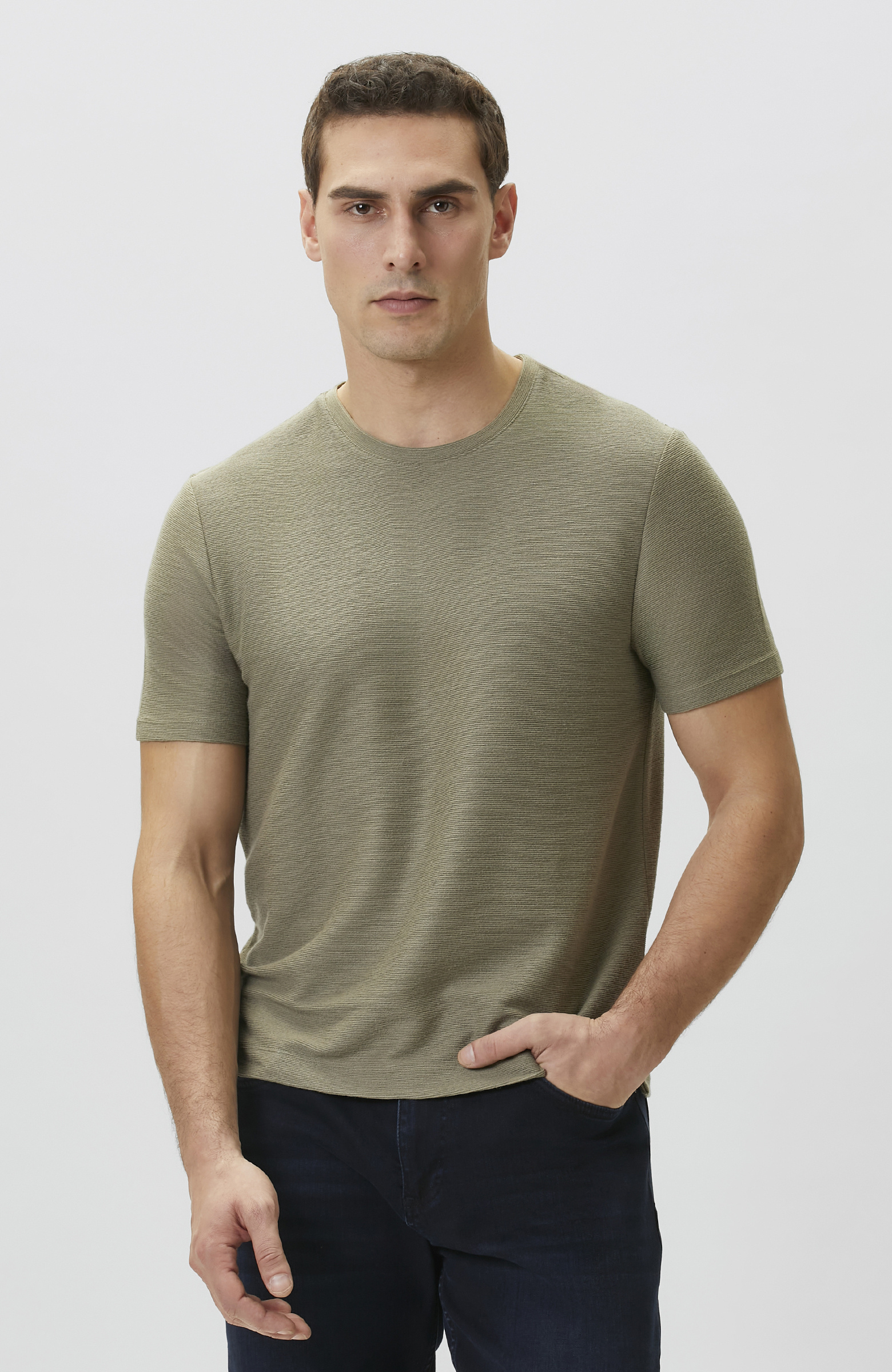 Haki Jakarlı T-shirt