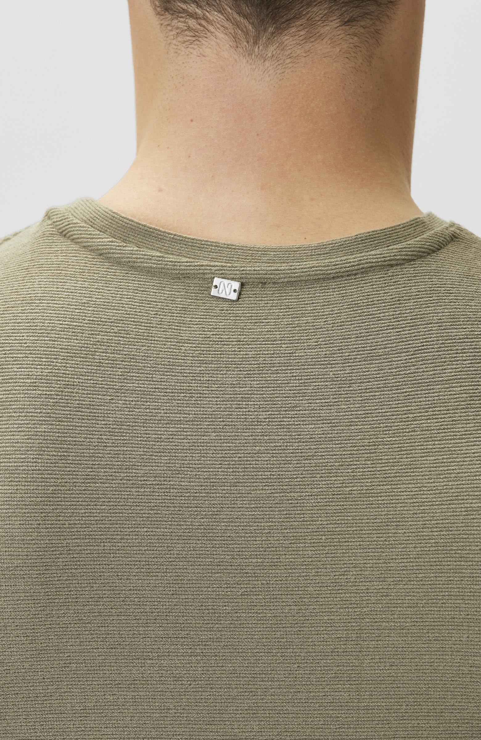 Haki Jakarlı T-shirt