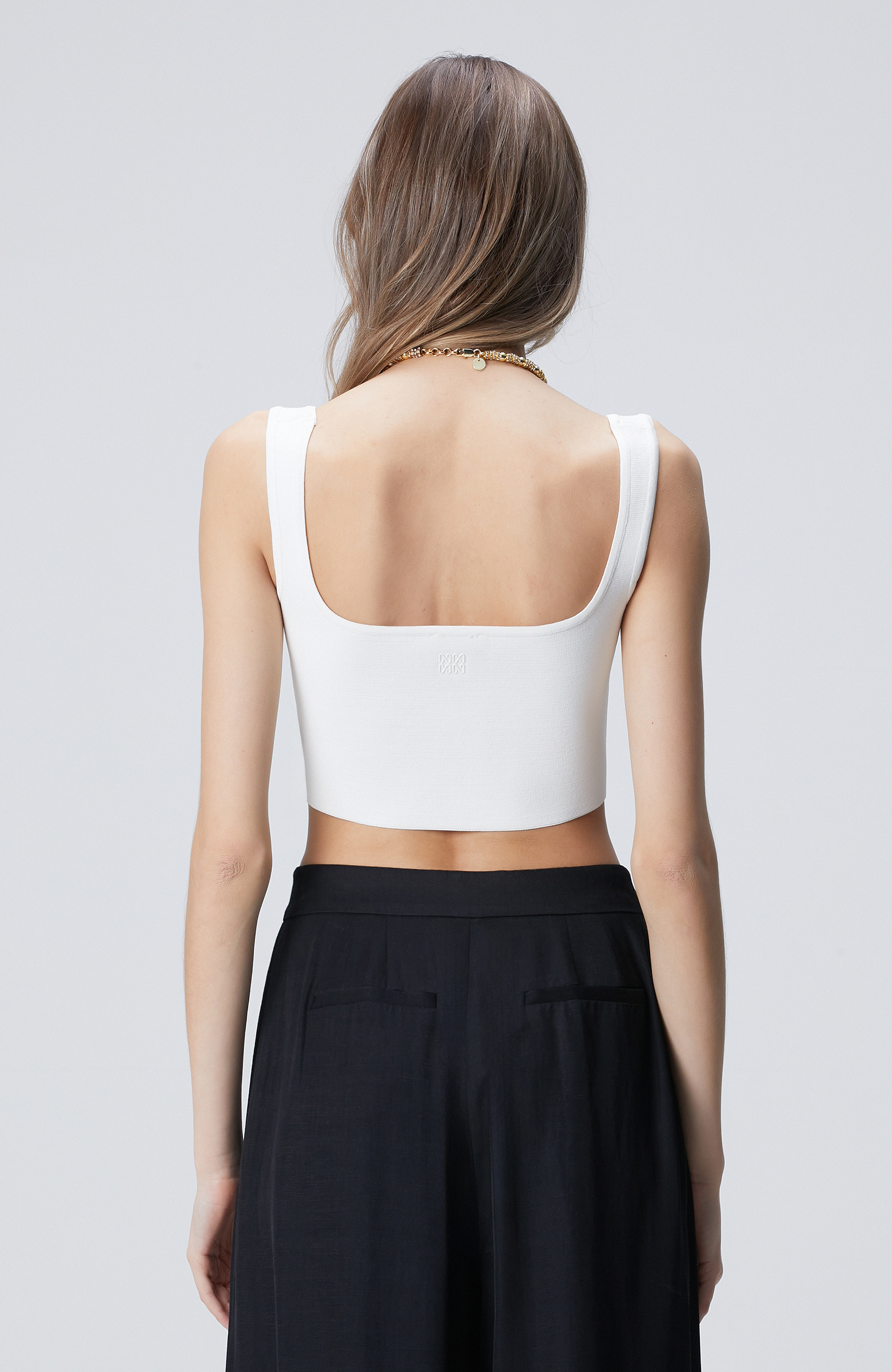 N-Tech Kırık Beyaz Triiko Büstiyer