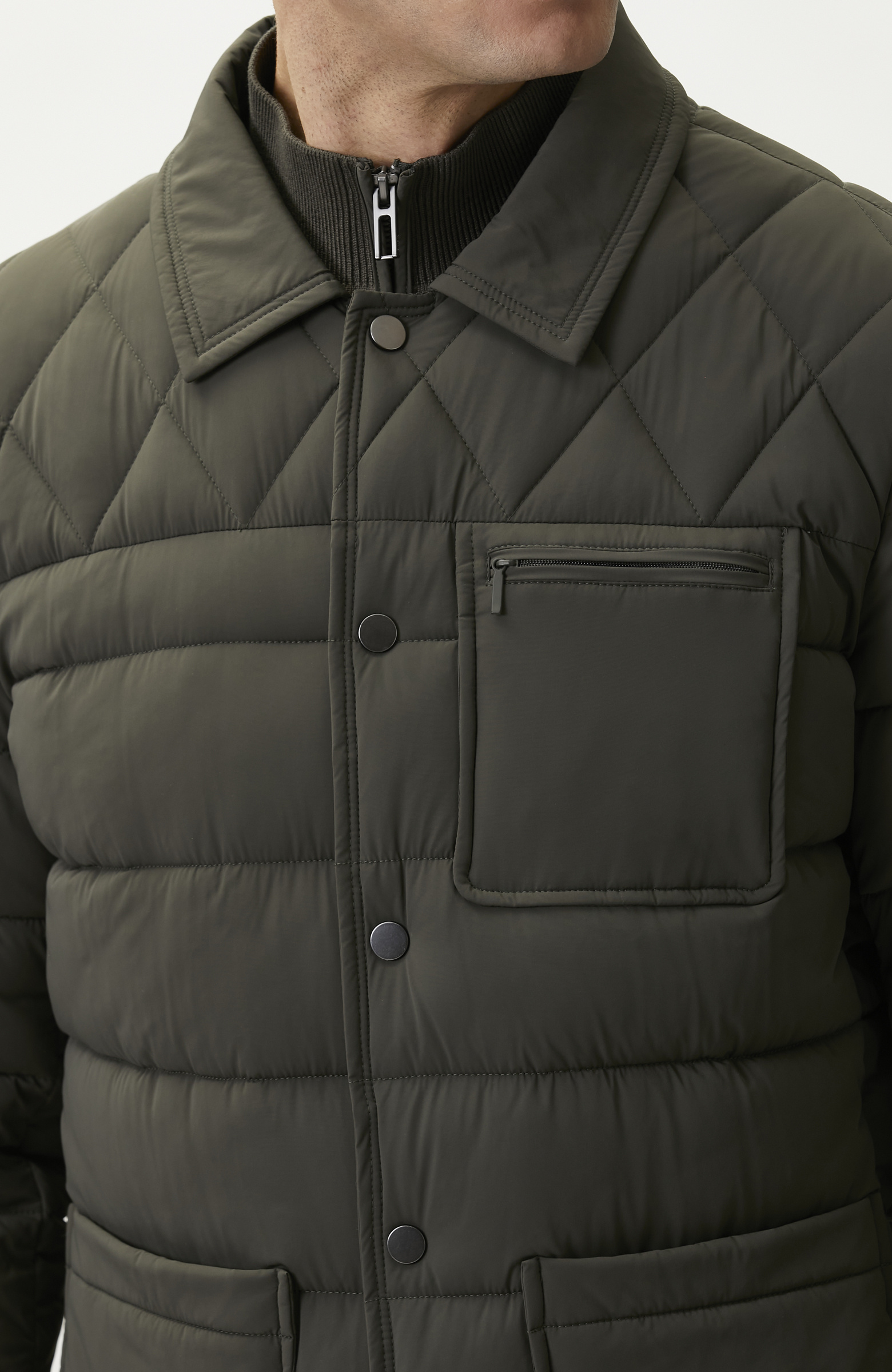 Khaki Outfitted Jacket