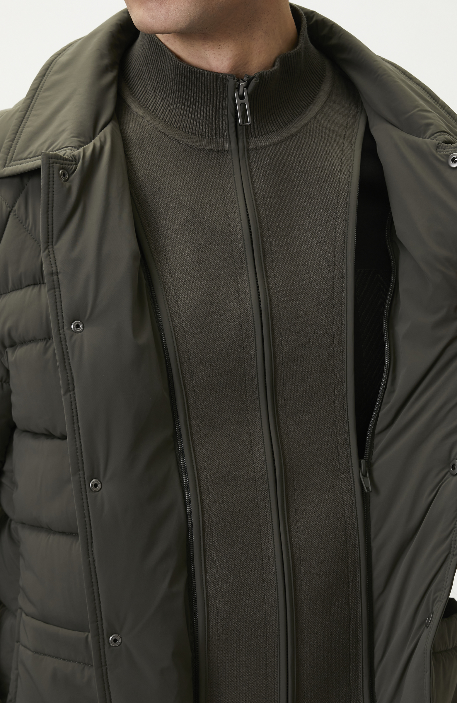 Khaki Outfitted Jacket