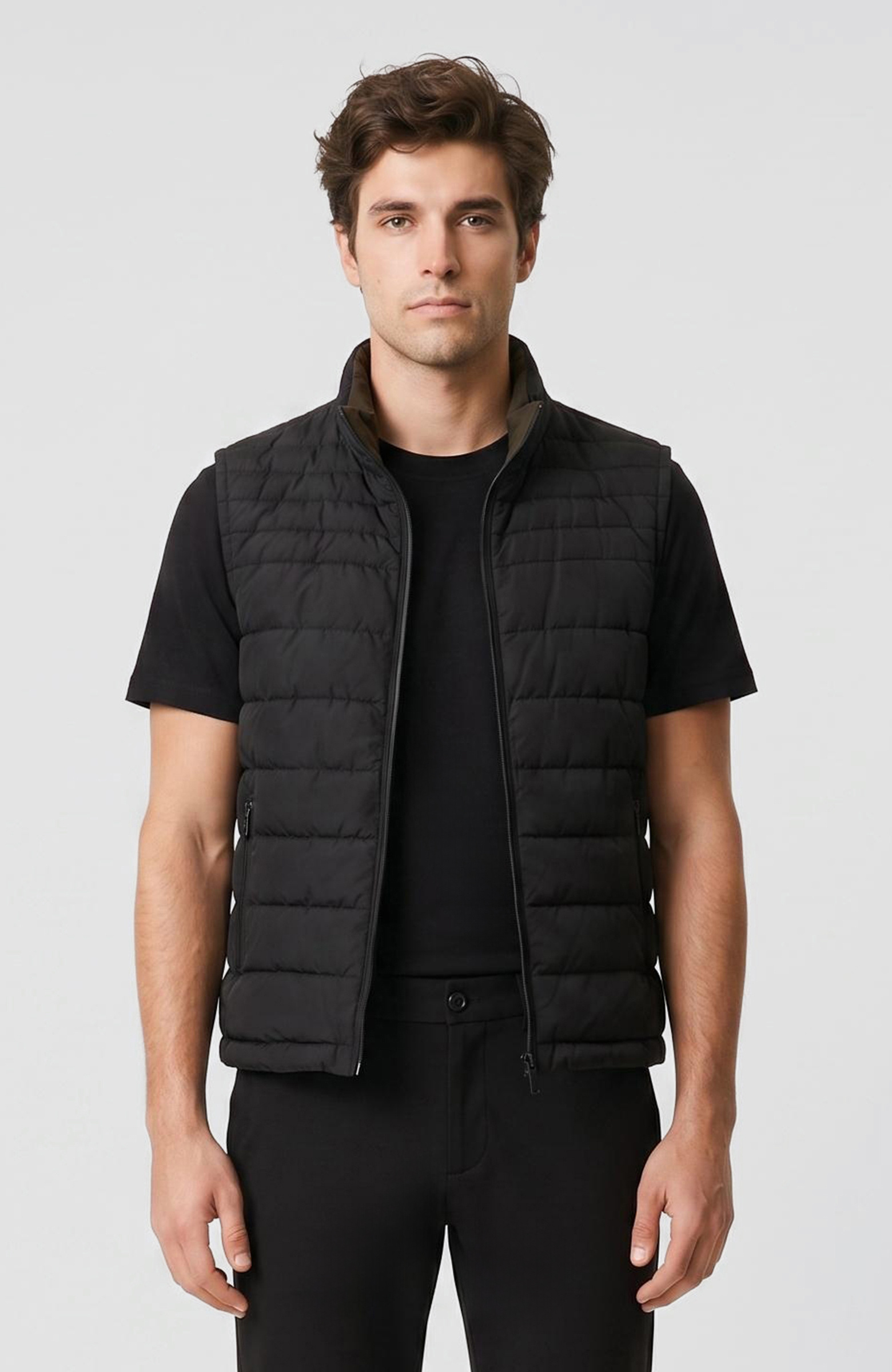 Black Puffer Vest