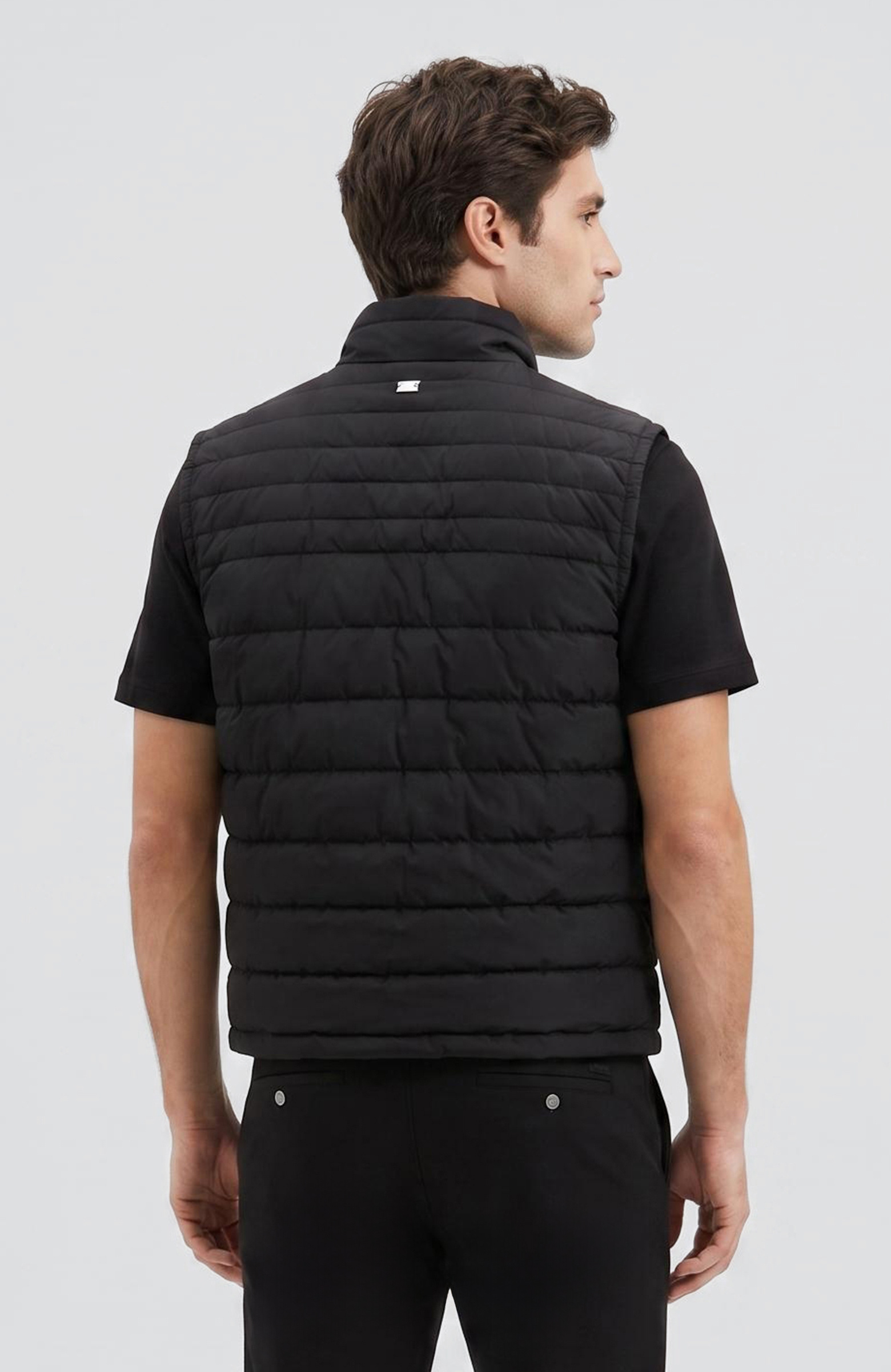 Black Puffer Vest