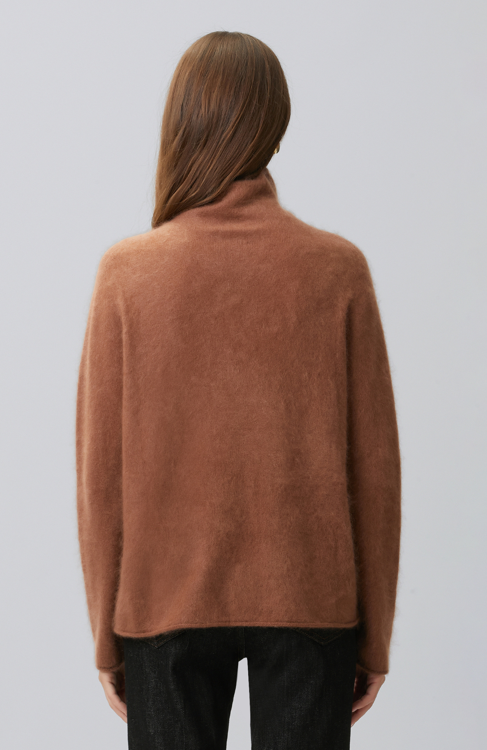 Limited Bronze Cashmere Knitwear Sweater