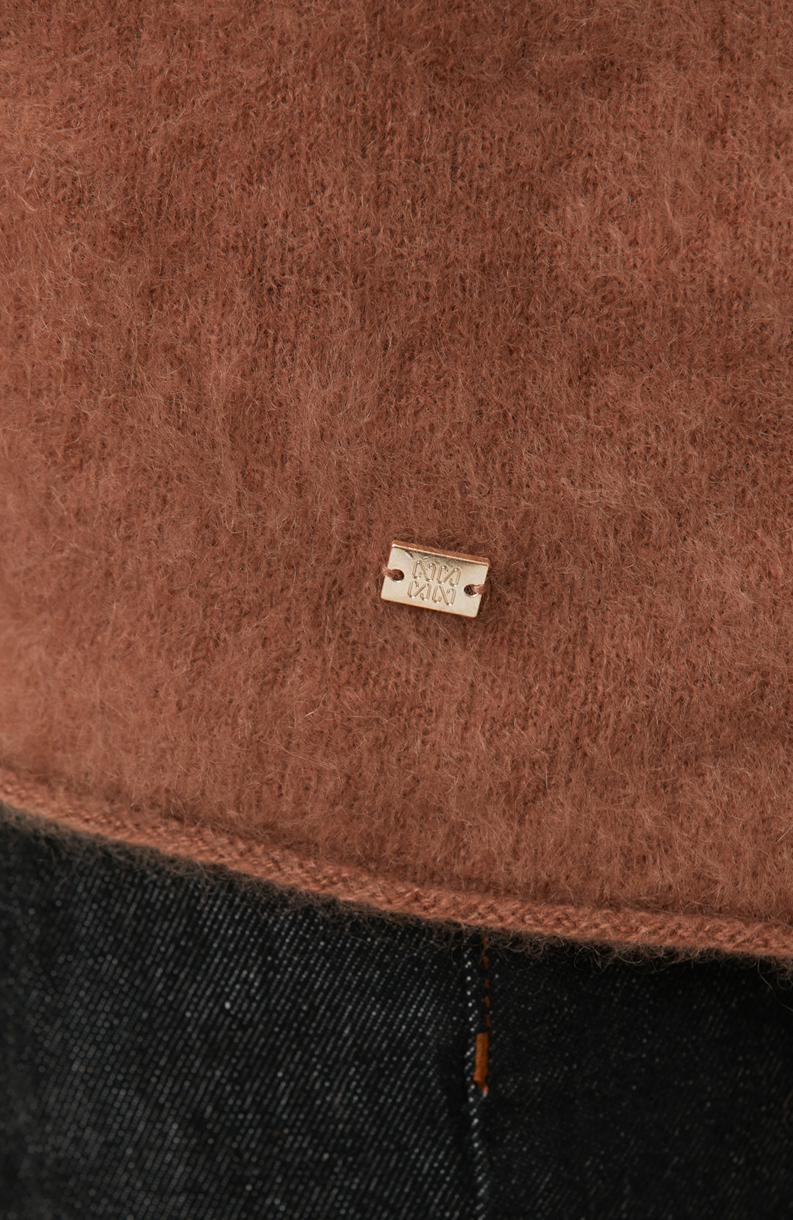 Limited Bronze Cashmere Knitwear Sweater