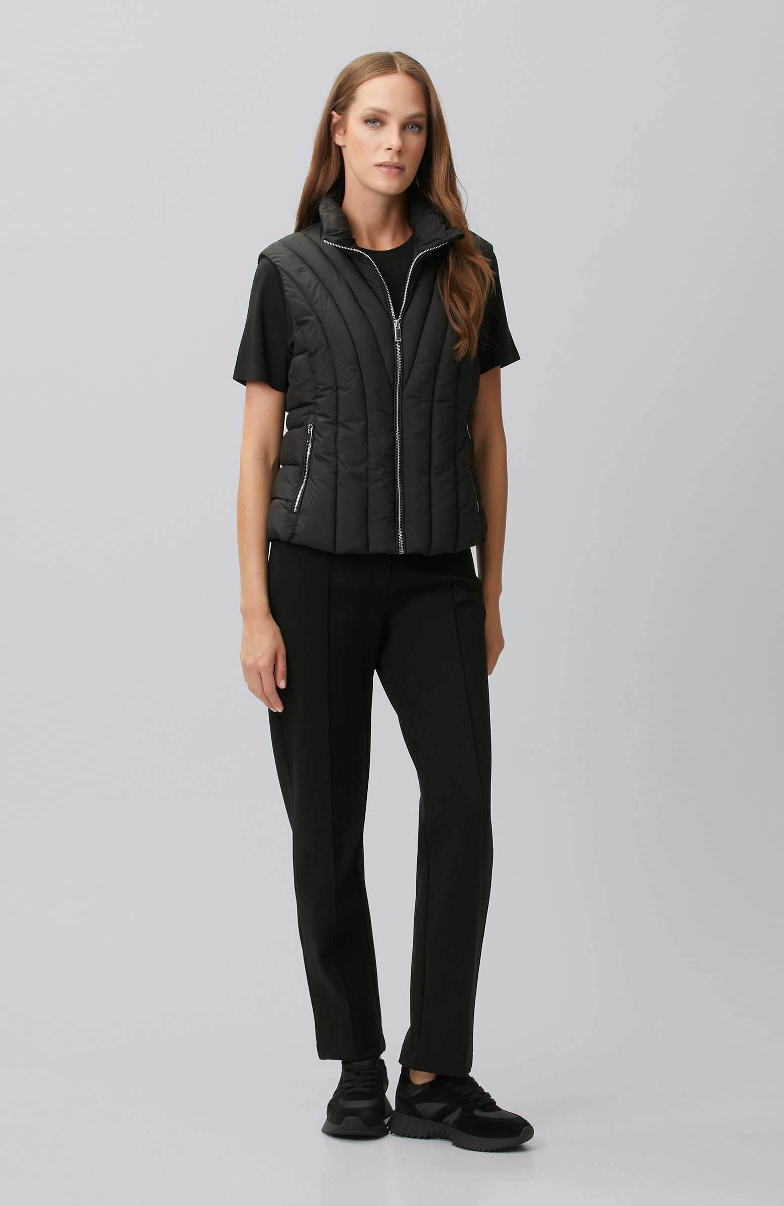 Black Puffer Vest