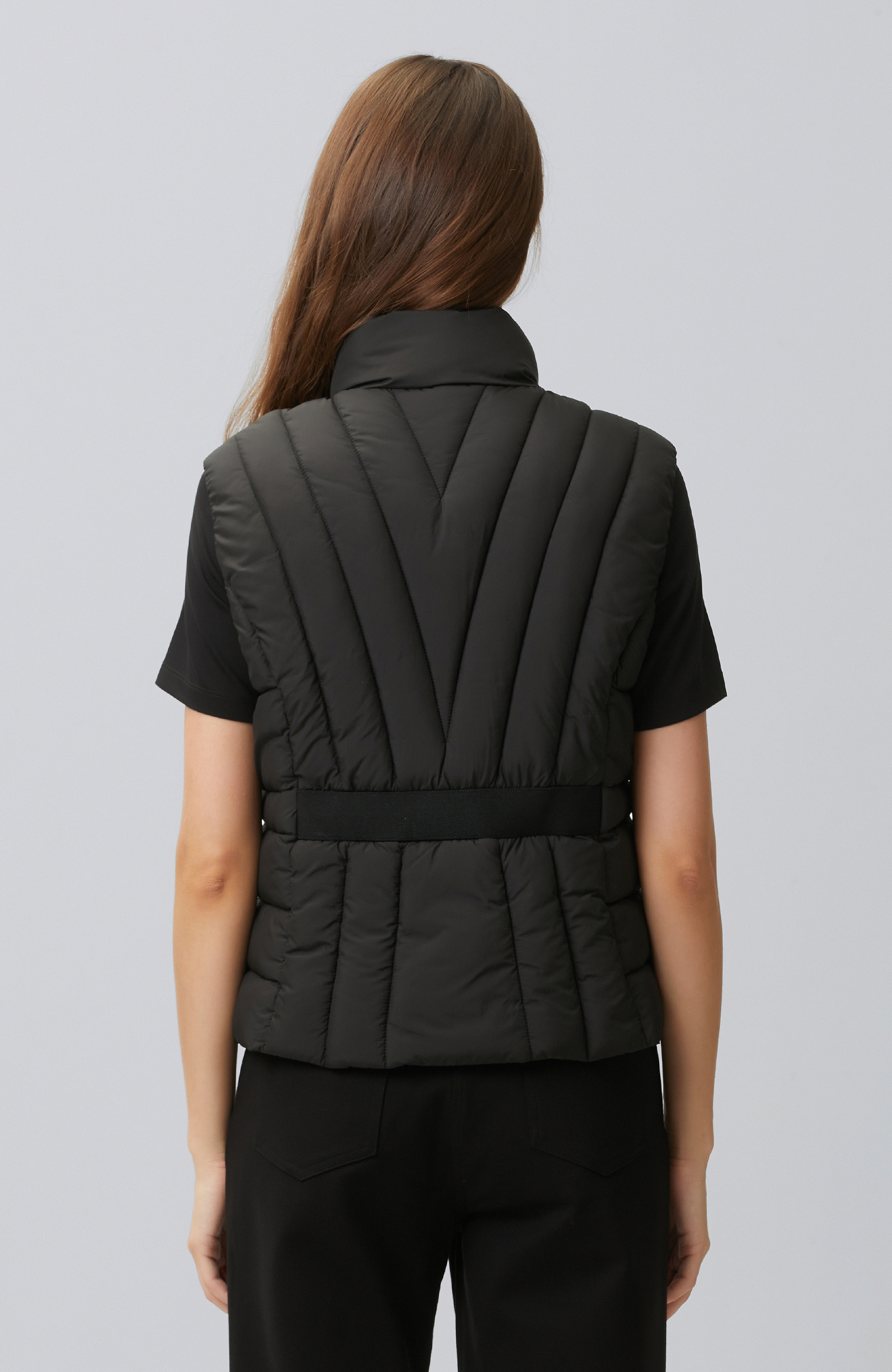Black Puffer Vest