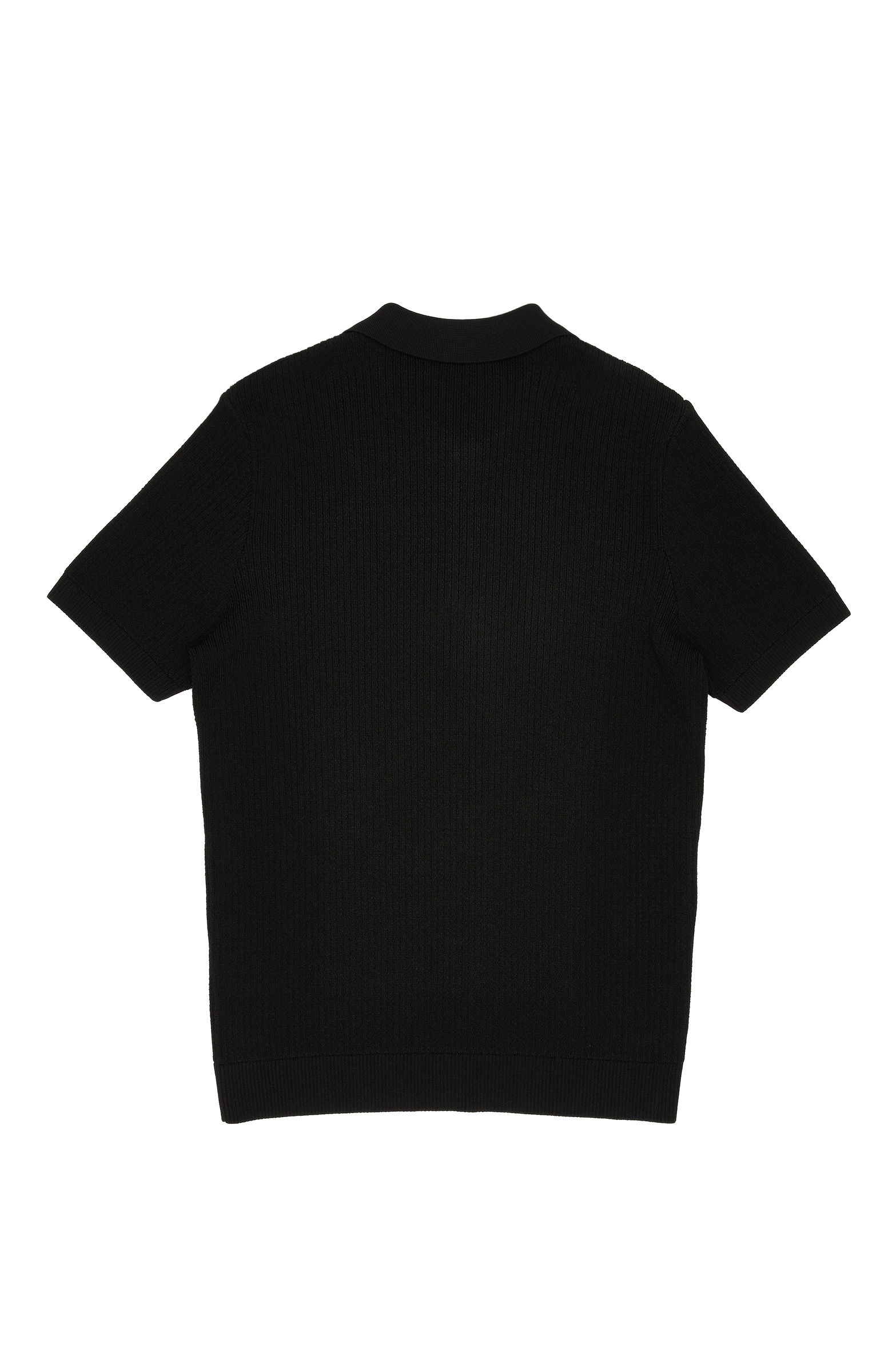 Black Rayon Knitwear Sweater