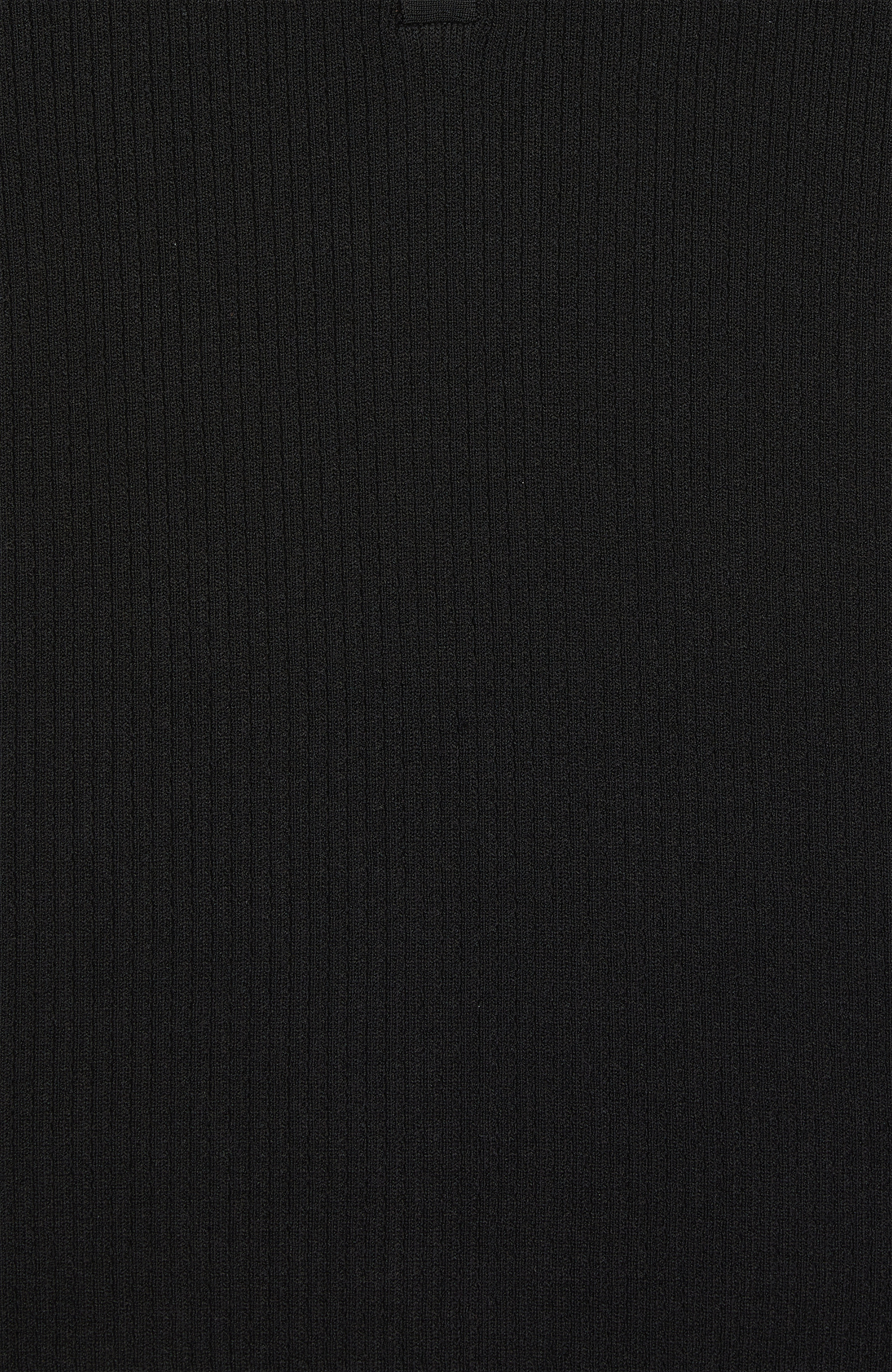 Black Rayon Knitwear Sweater