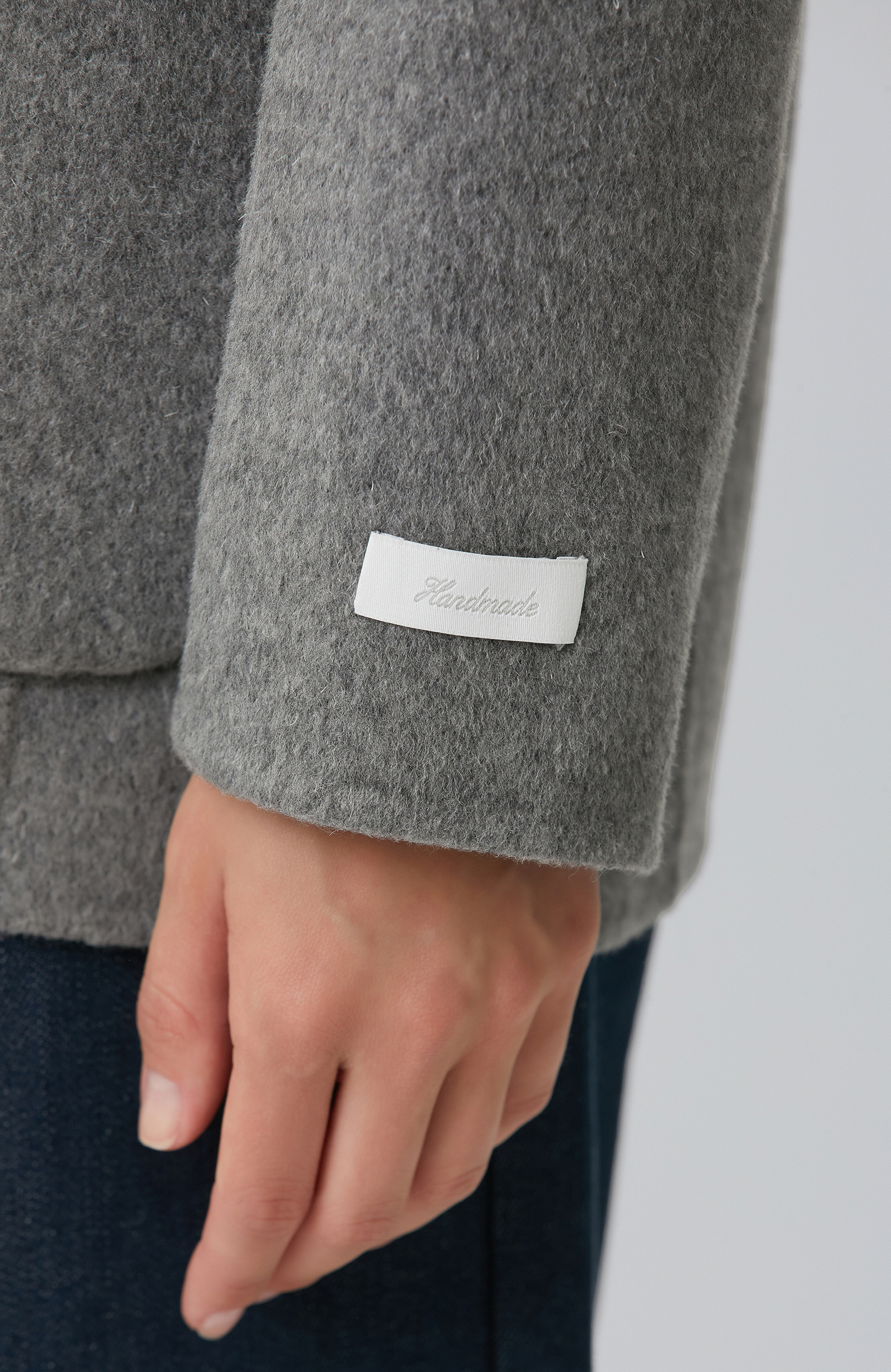 Limited Anthracite Wool Blend Double Sided Jacket