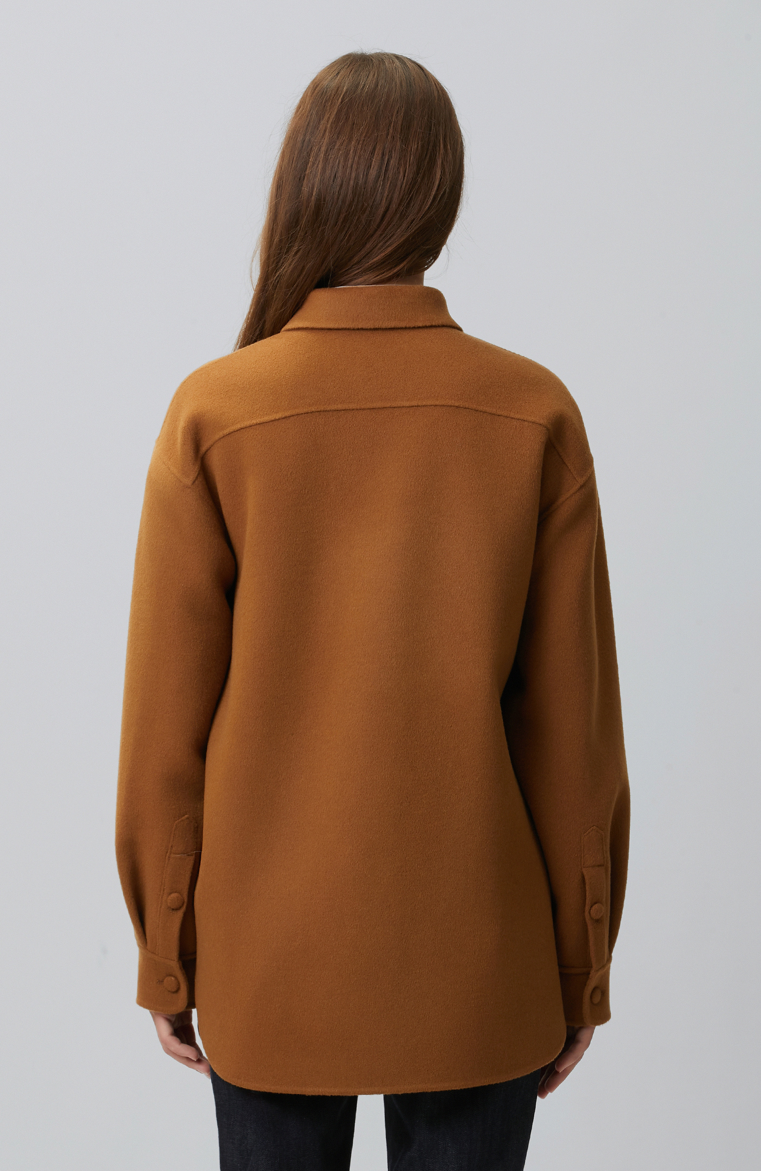 Limited Camel Yün Dış Ceket