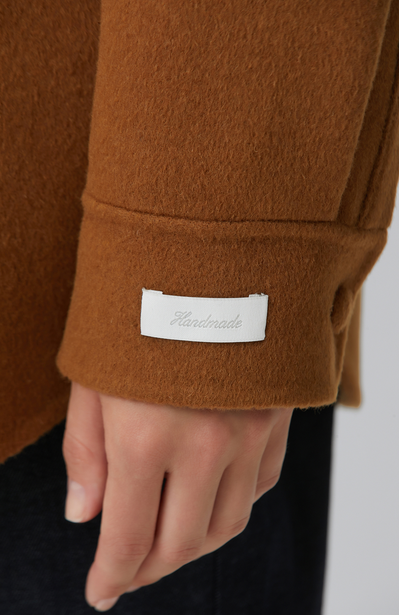 Limited Camel Yün Dış Ceket