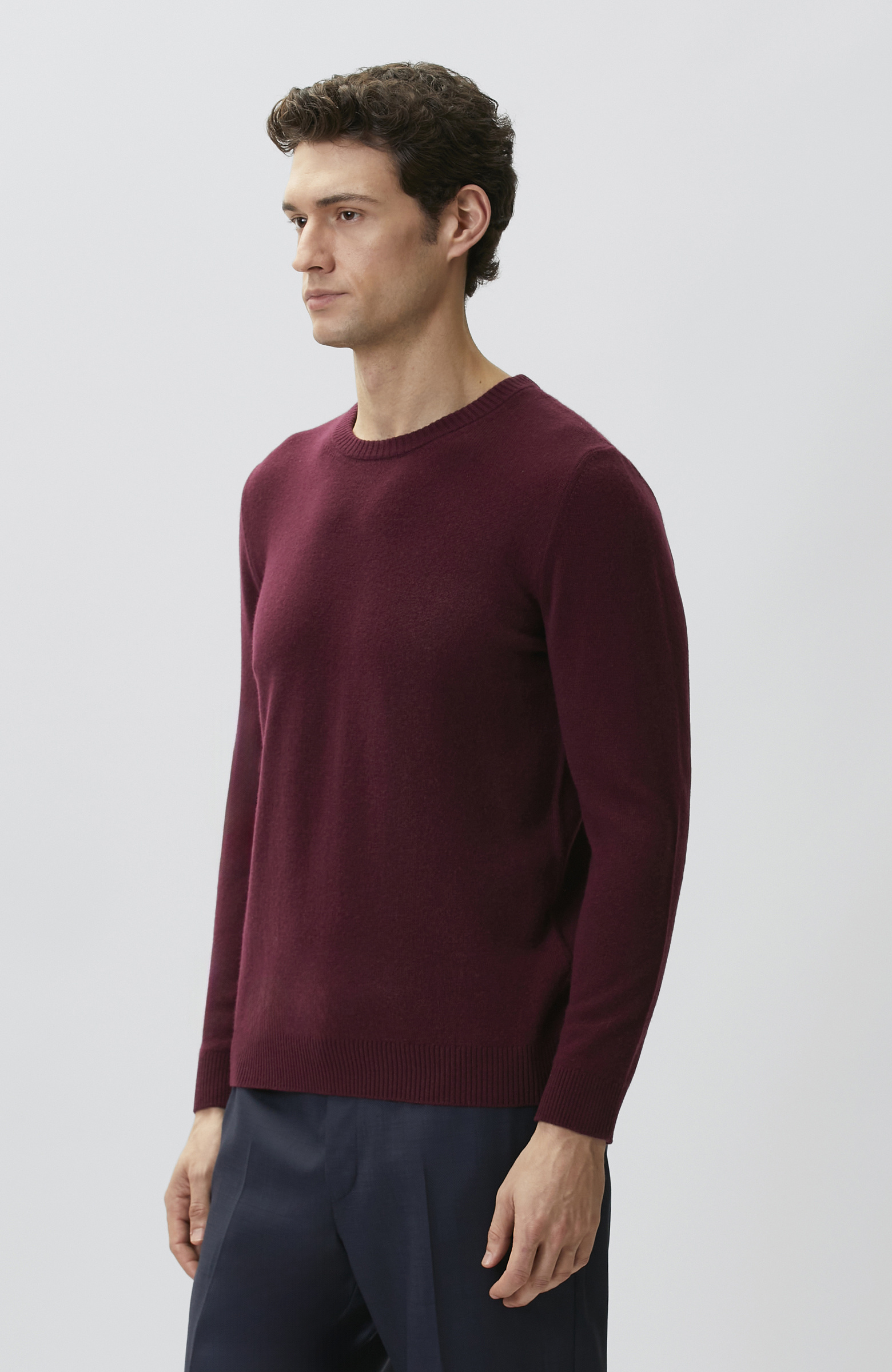 Limited Bordo Kaşmir Kazak