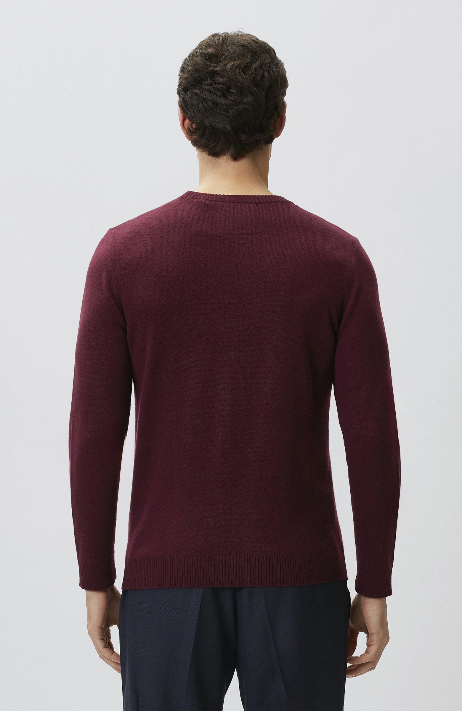 Limited Bordo Kaşmir Kazak