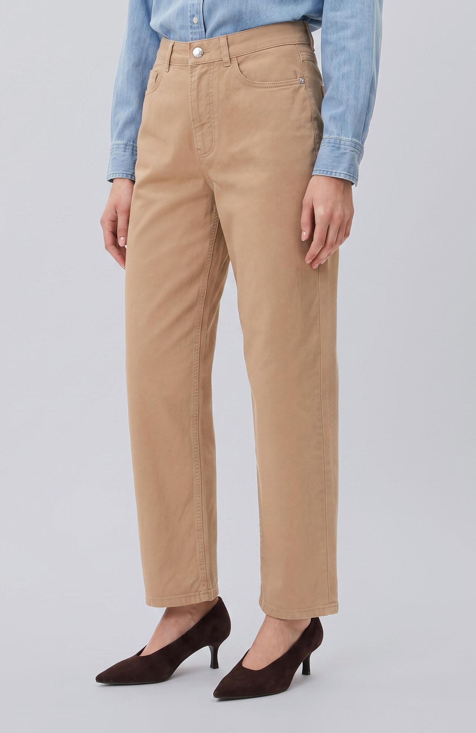 Açık Vizon 5 Cep Pantolon