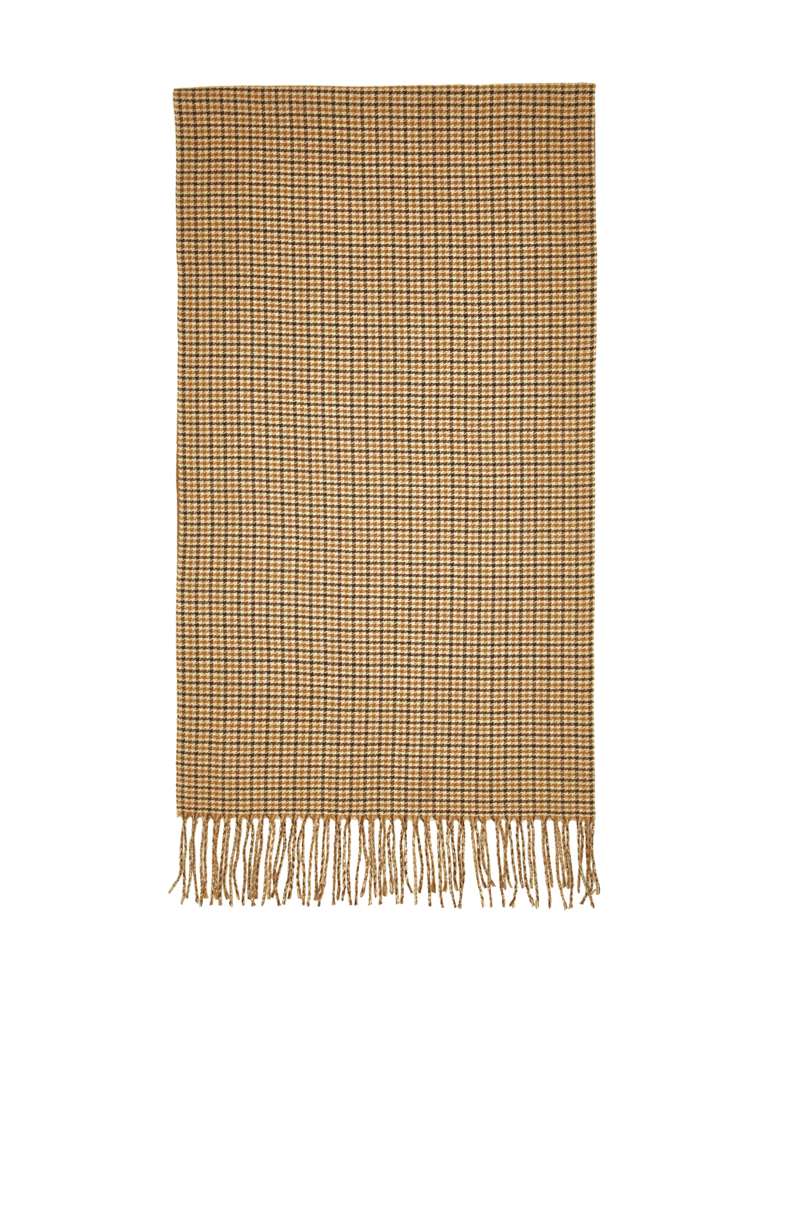 Brown Patterned Women's Shawl