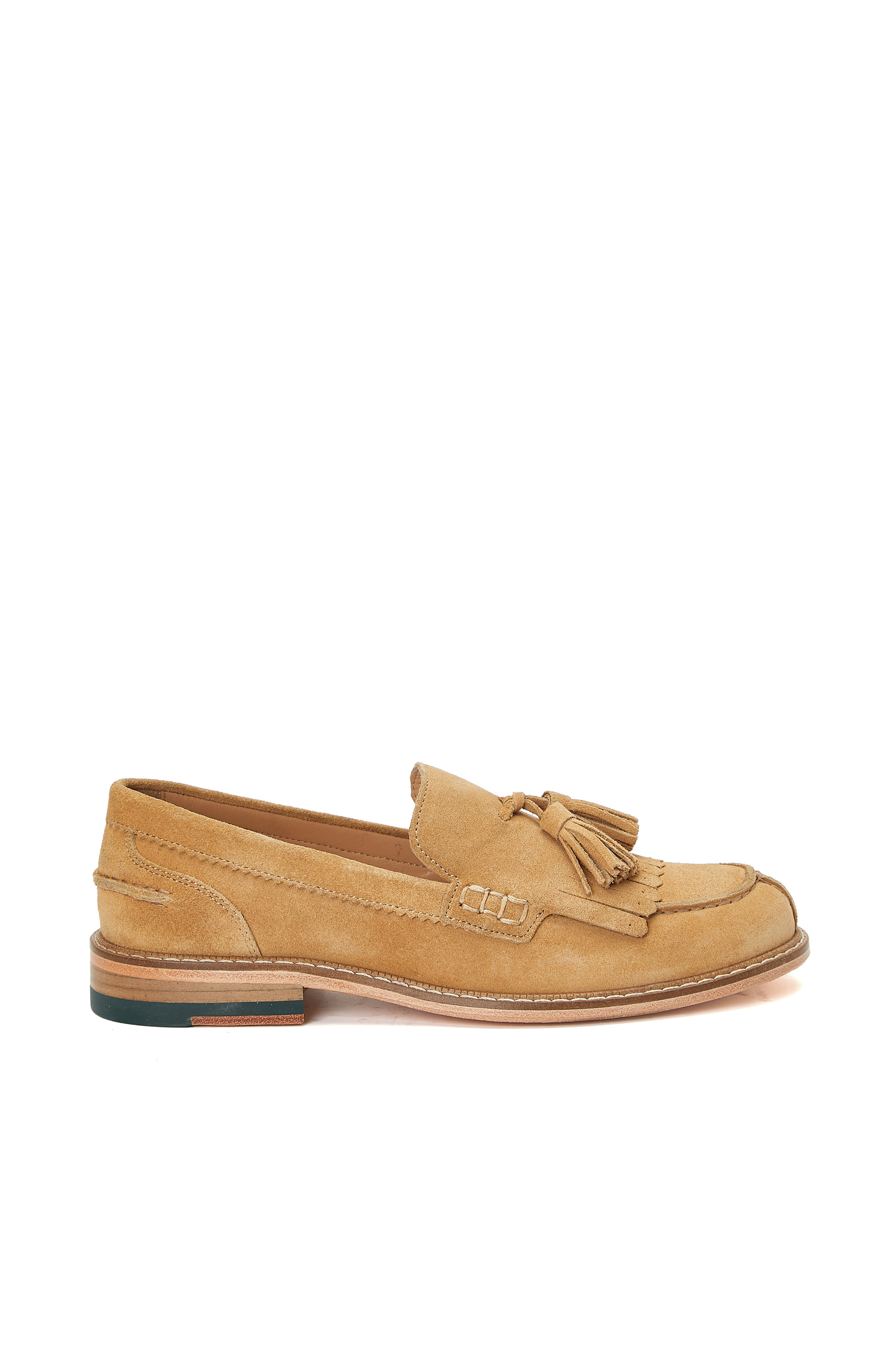 Camel Kadın Süet Loafer