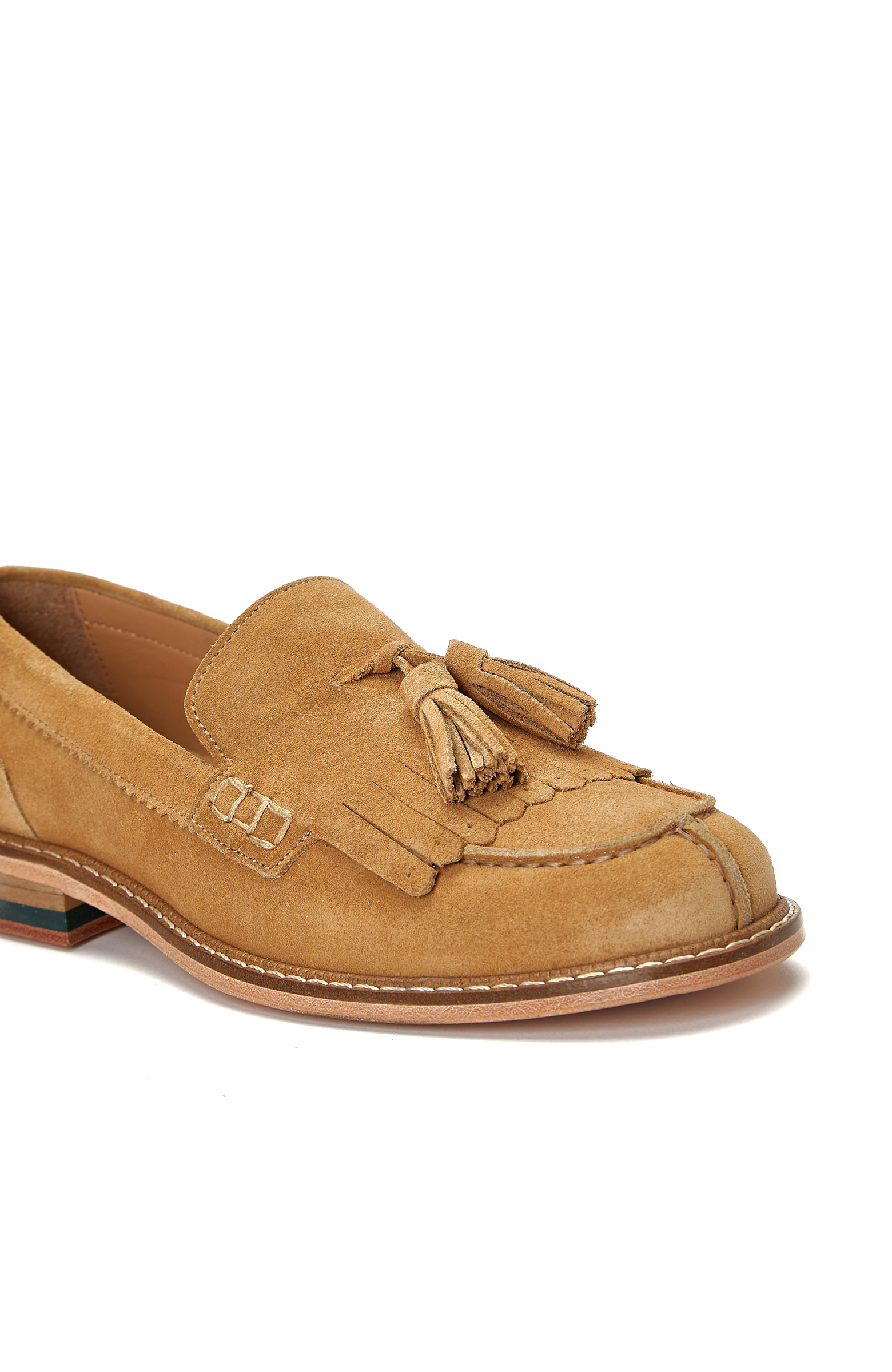 Camel Kadın Süet Loafer