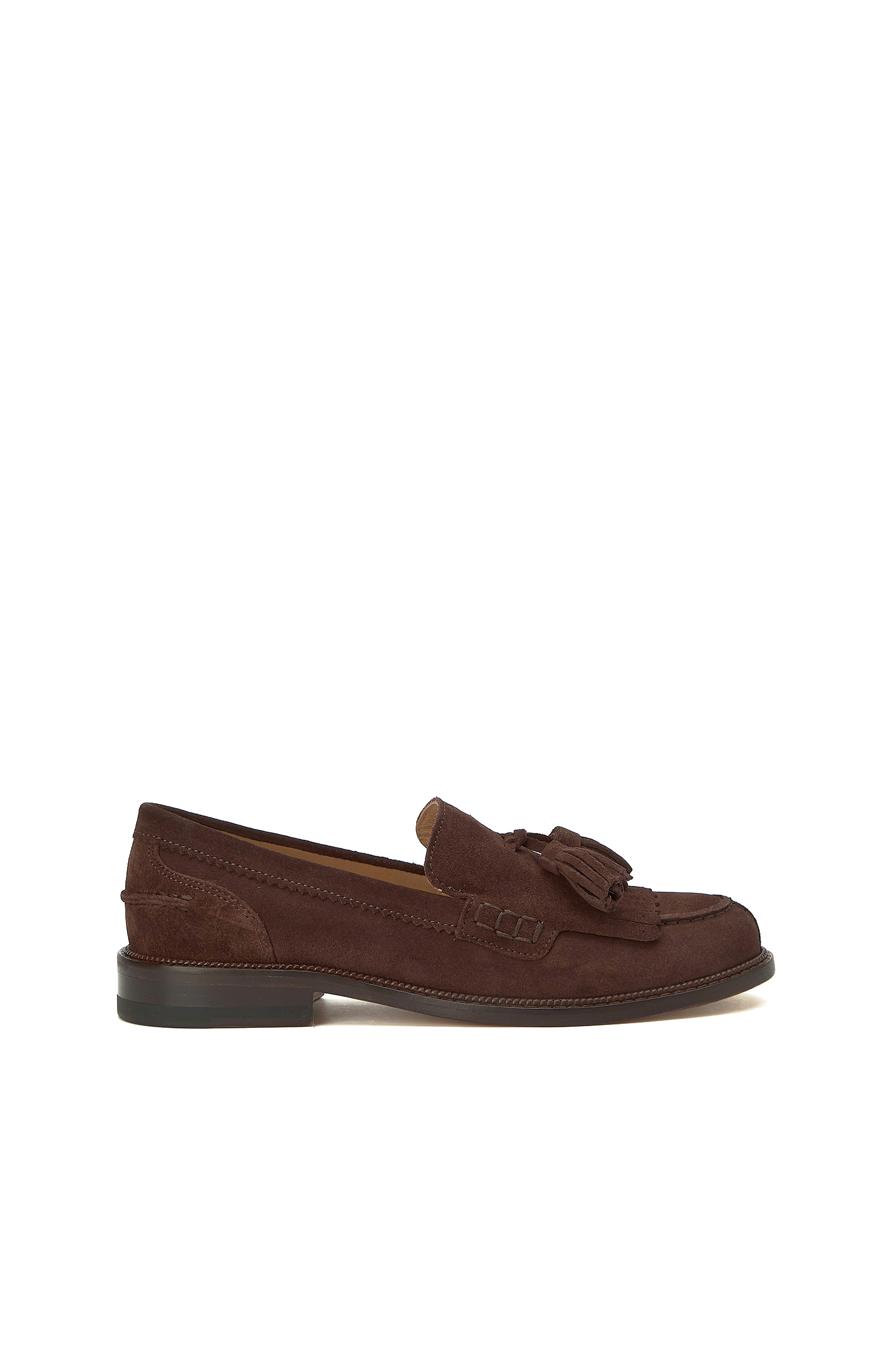 Acı Kahve Kadın Süet Loafer