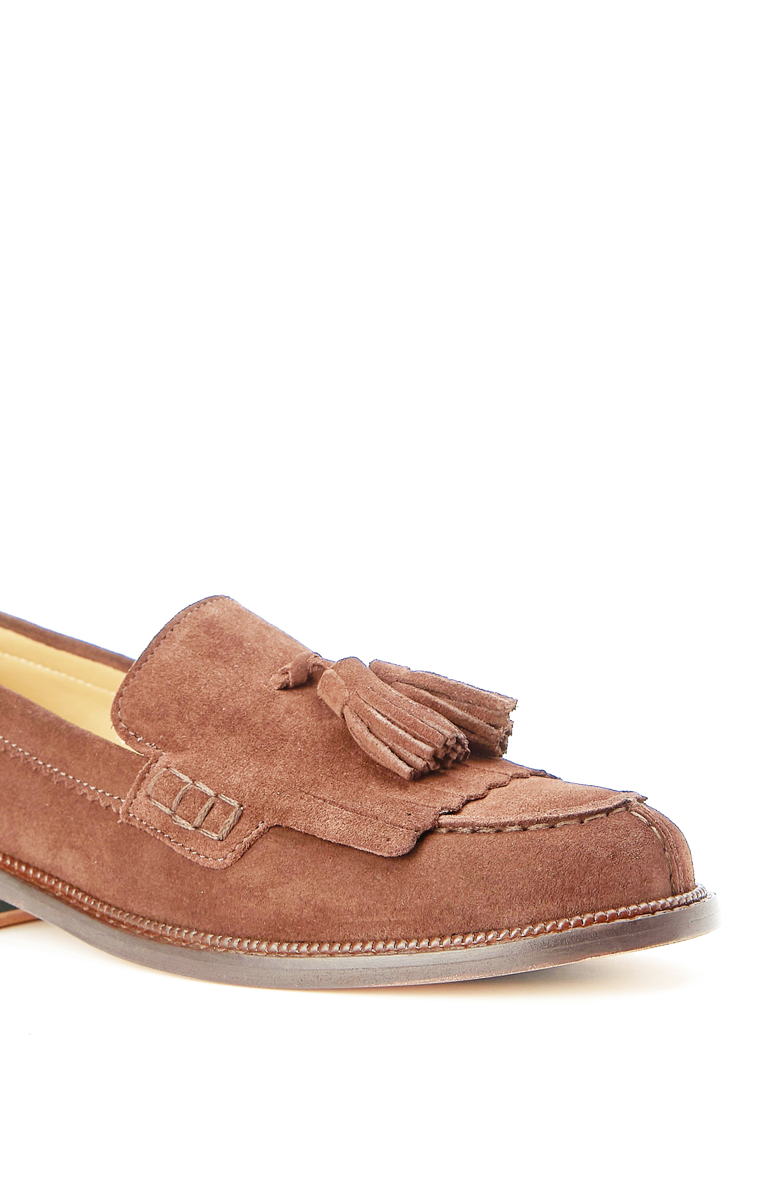 Acı Kahve Kadın Süet Loafer