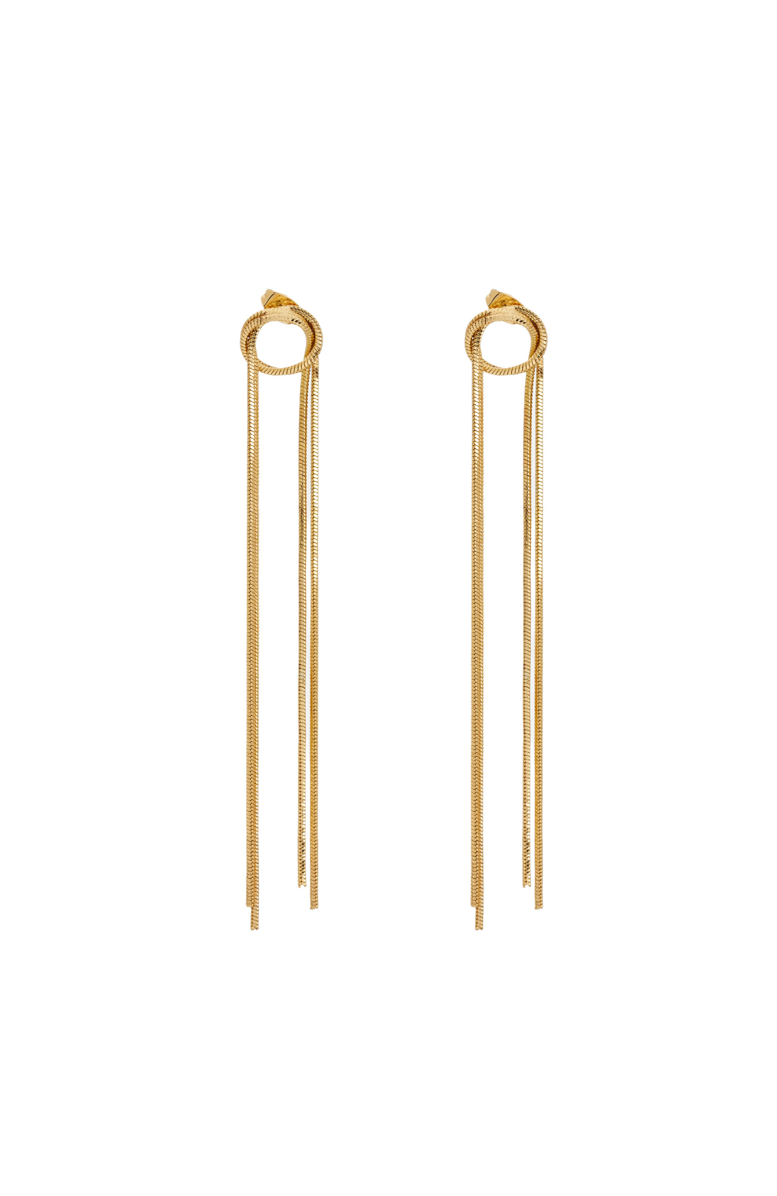 Gold Dangle Women's Earrings
