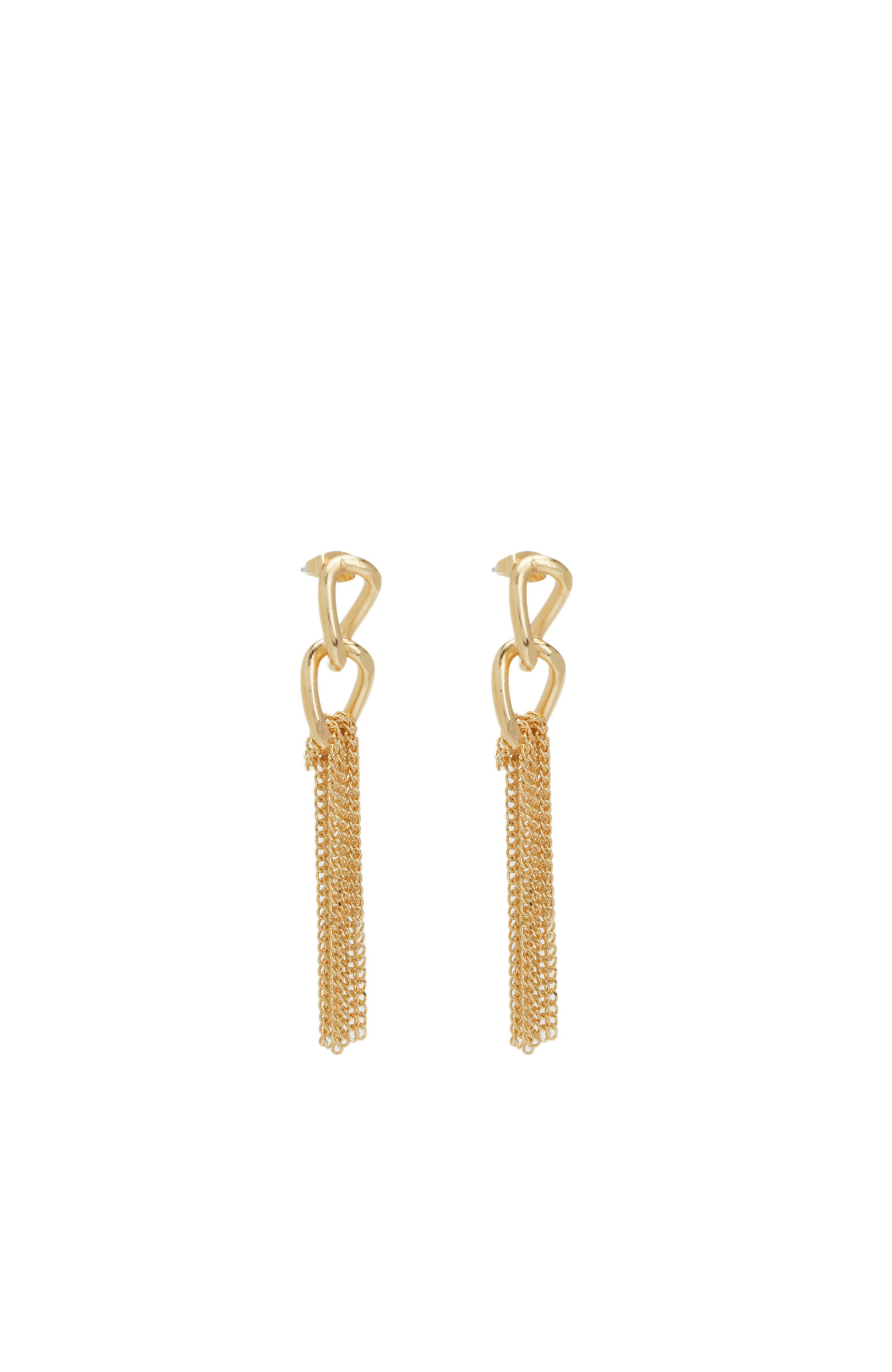 Gold Sallantılı Kadın Küpe