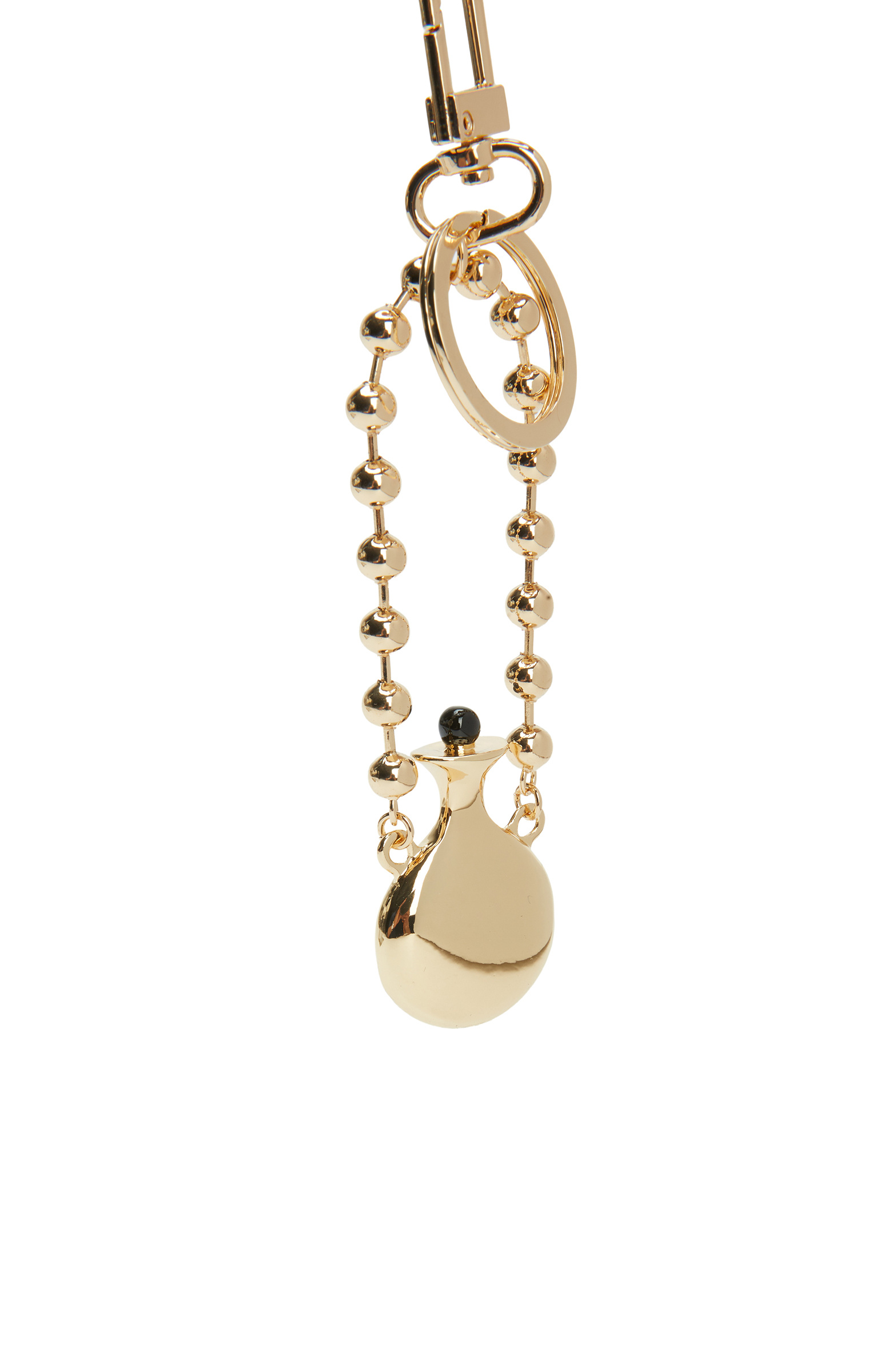Gold Charm Keychain