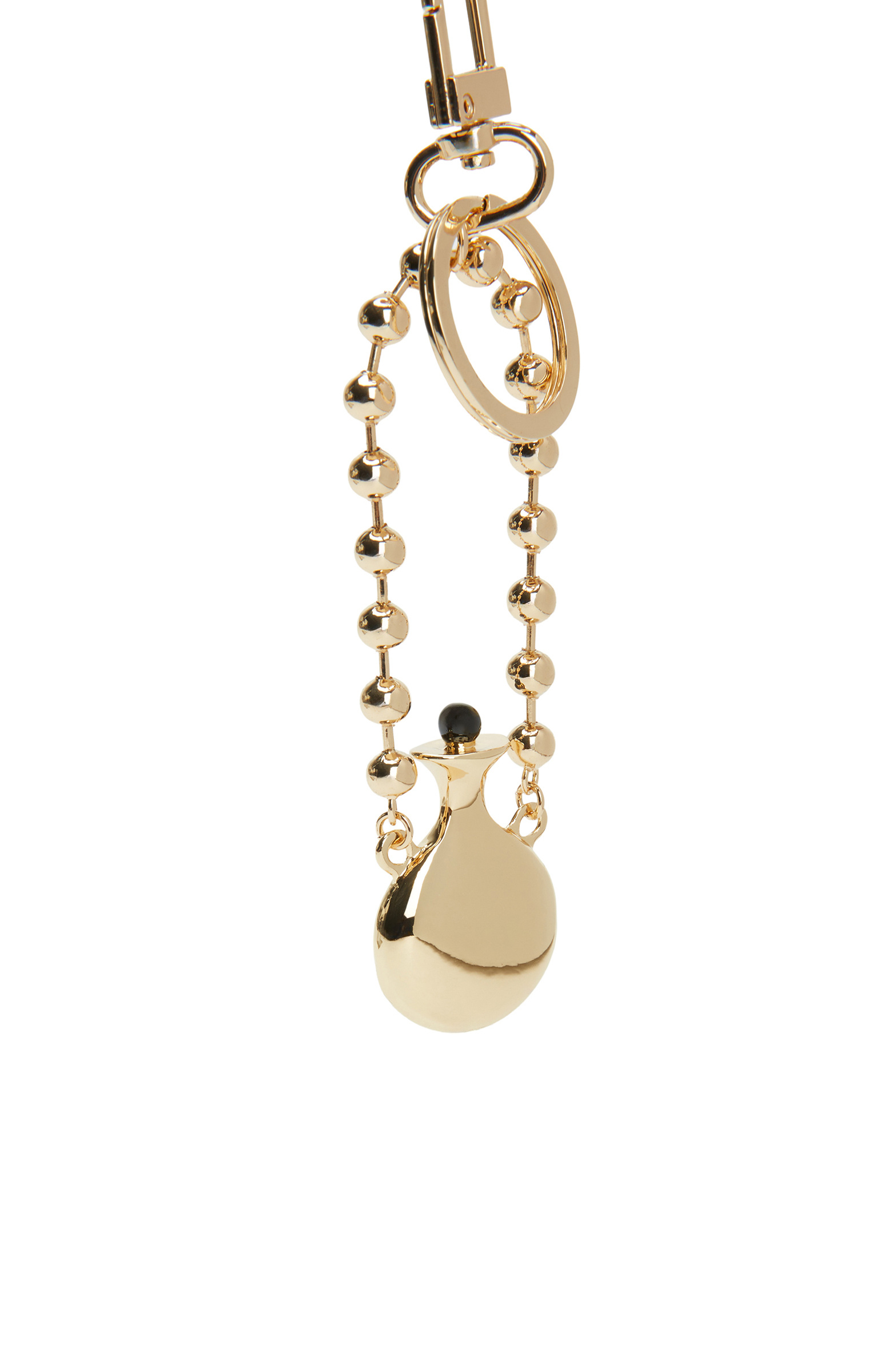 Gold Charm Keychain
