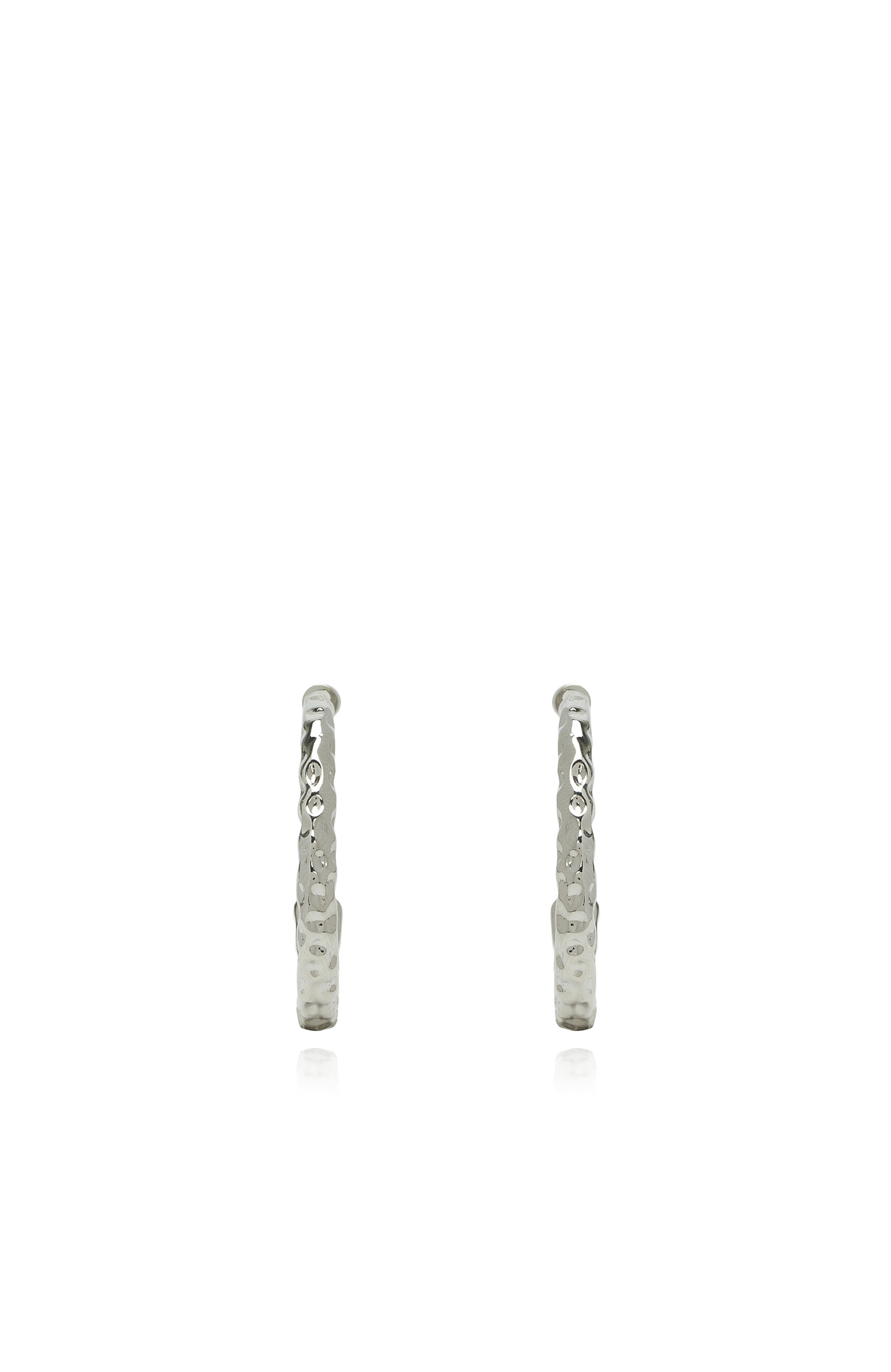 Silver Halka Küpe