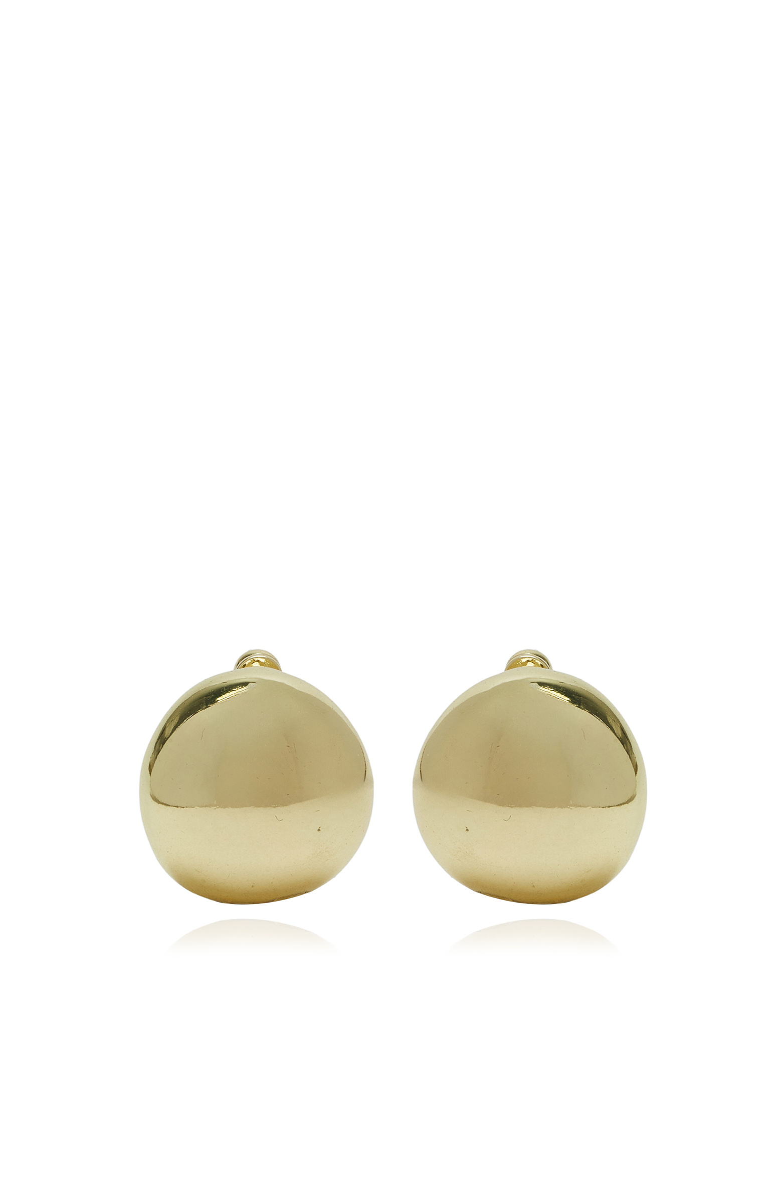 Gold Geometrik Form Detaylı Kadın Küpe