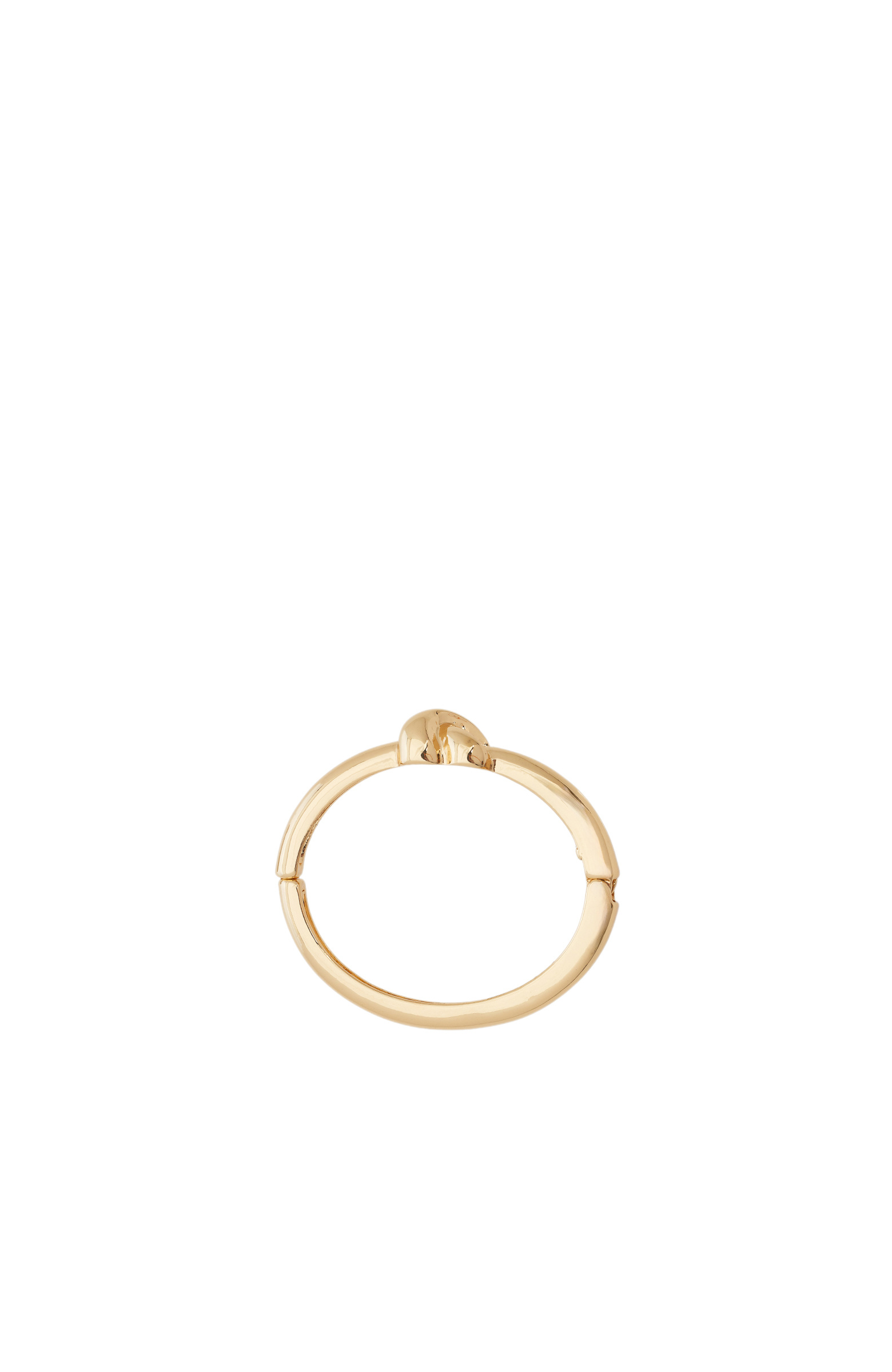 Gold Düğüm Detaylı Kadın Cuff Bileklik