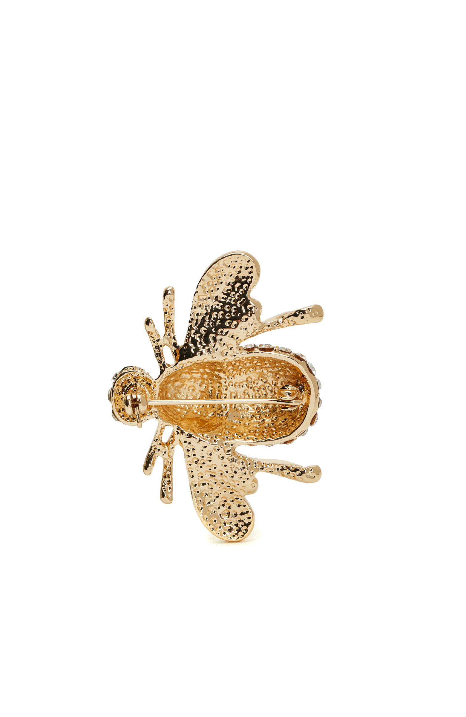 Gold Stone Detailed Women's Brooch