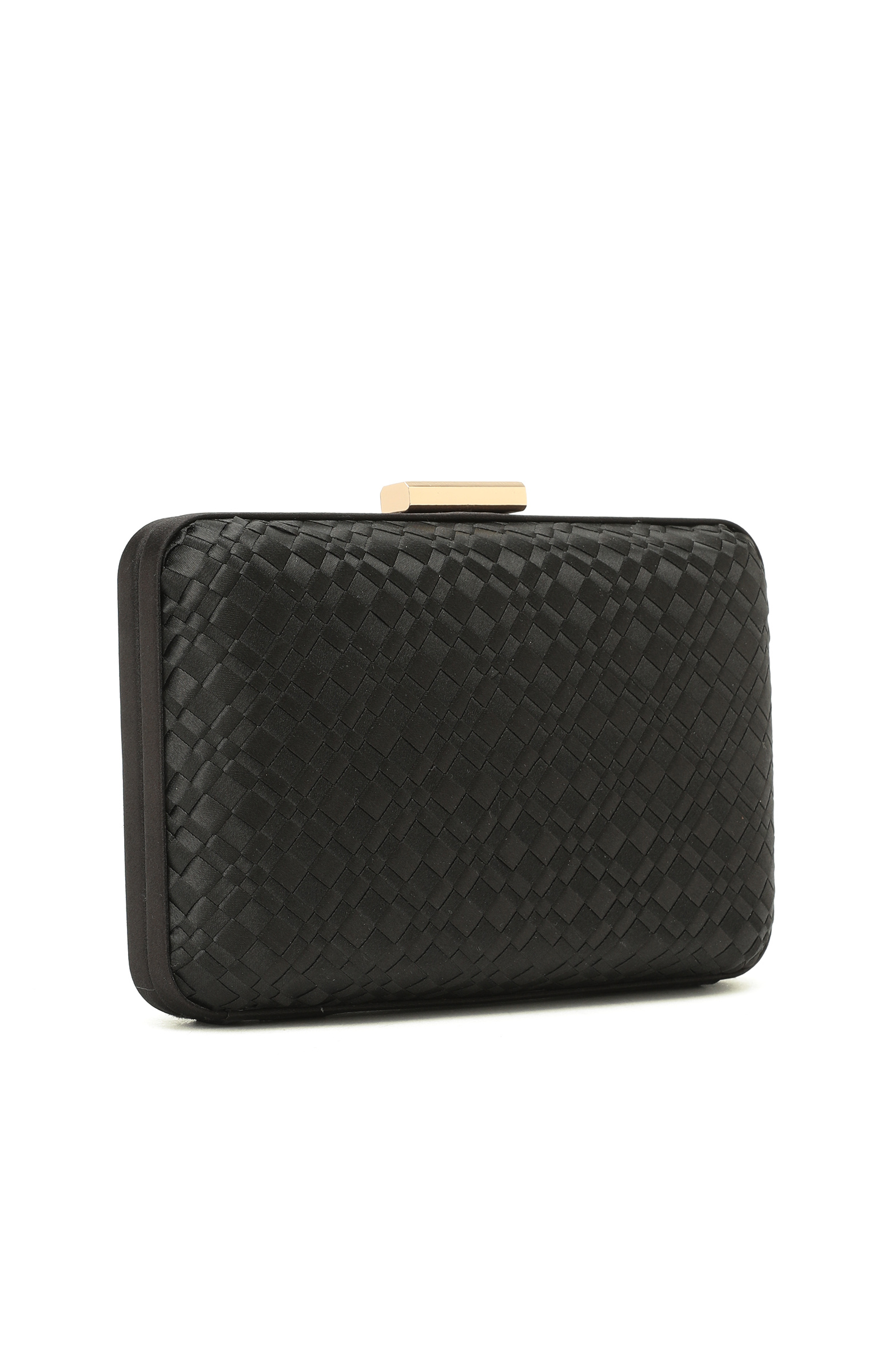 Siyah Desenli Kadın Clutch
