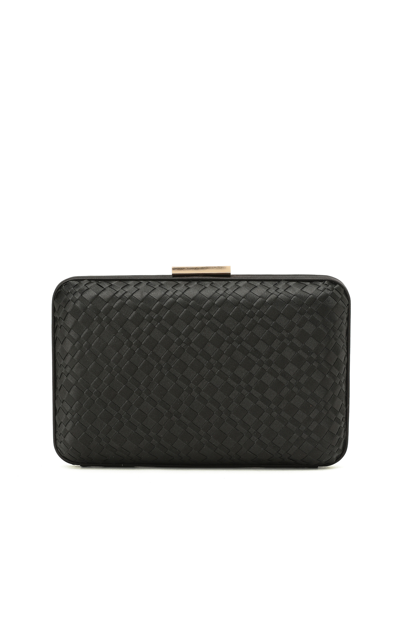 Siyah Desenli Kadın Clutch