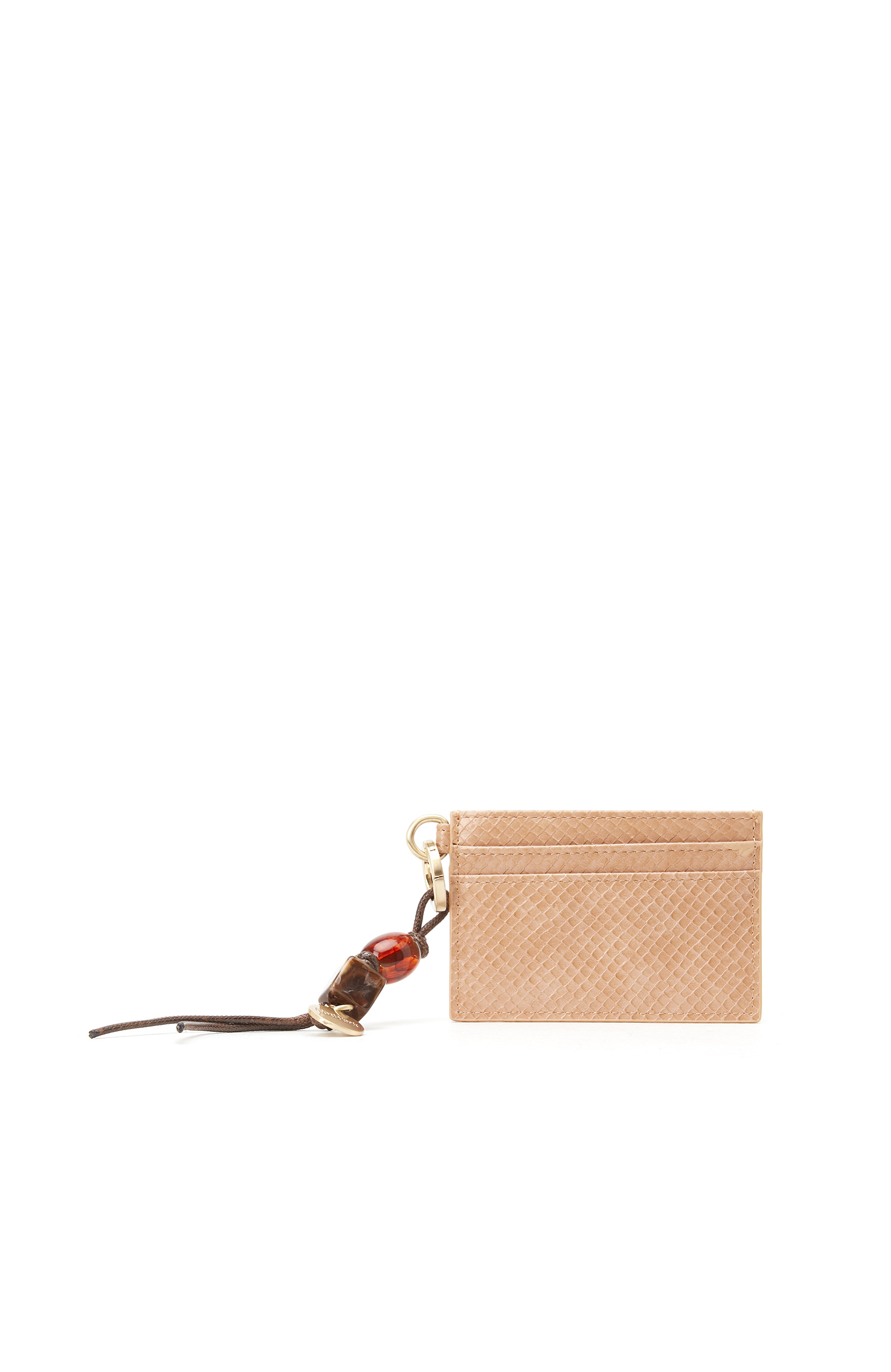 Pink Charm Detailed Women's Card Holder