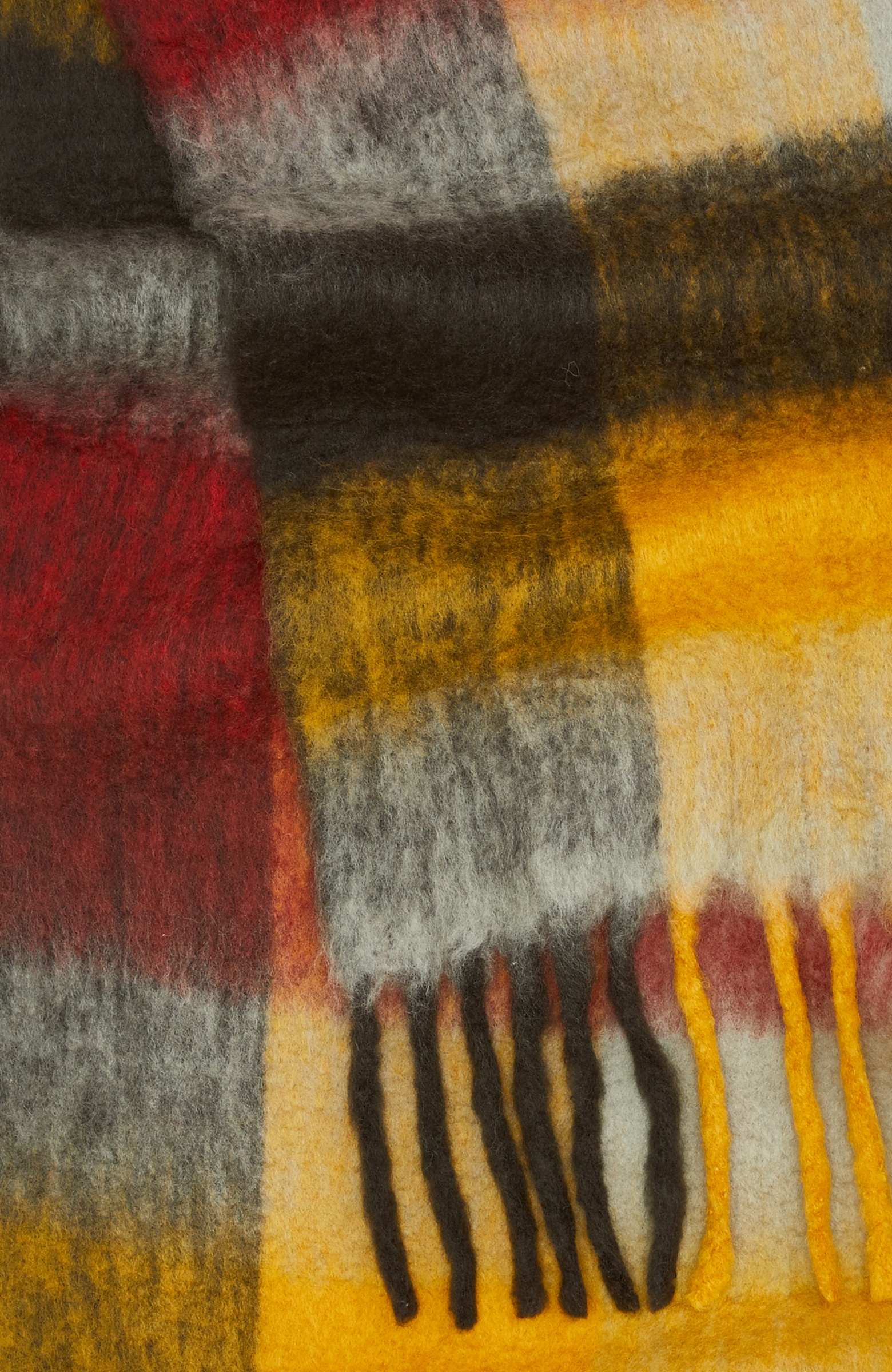 Colorblocked Women's Thick Scarf