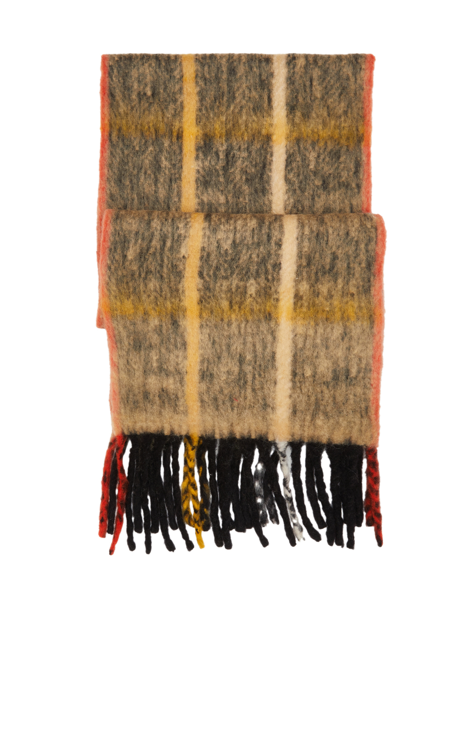 Colorblocked Women's Thick Scarf