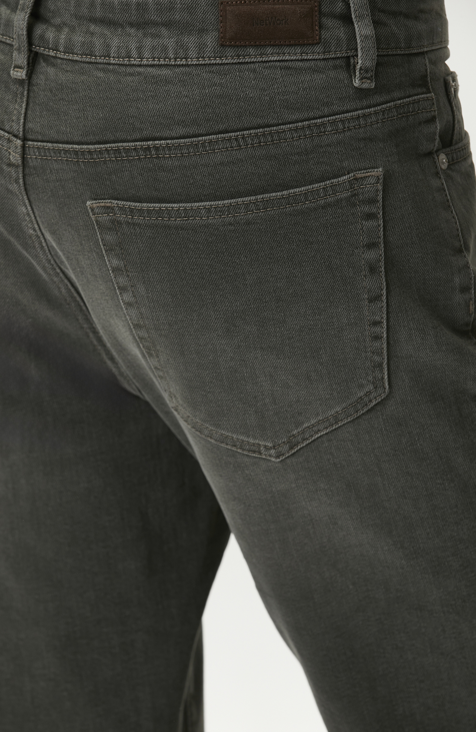 Haki Slim Fit Denim Pantolon