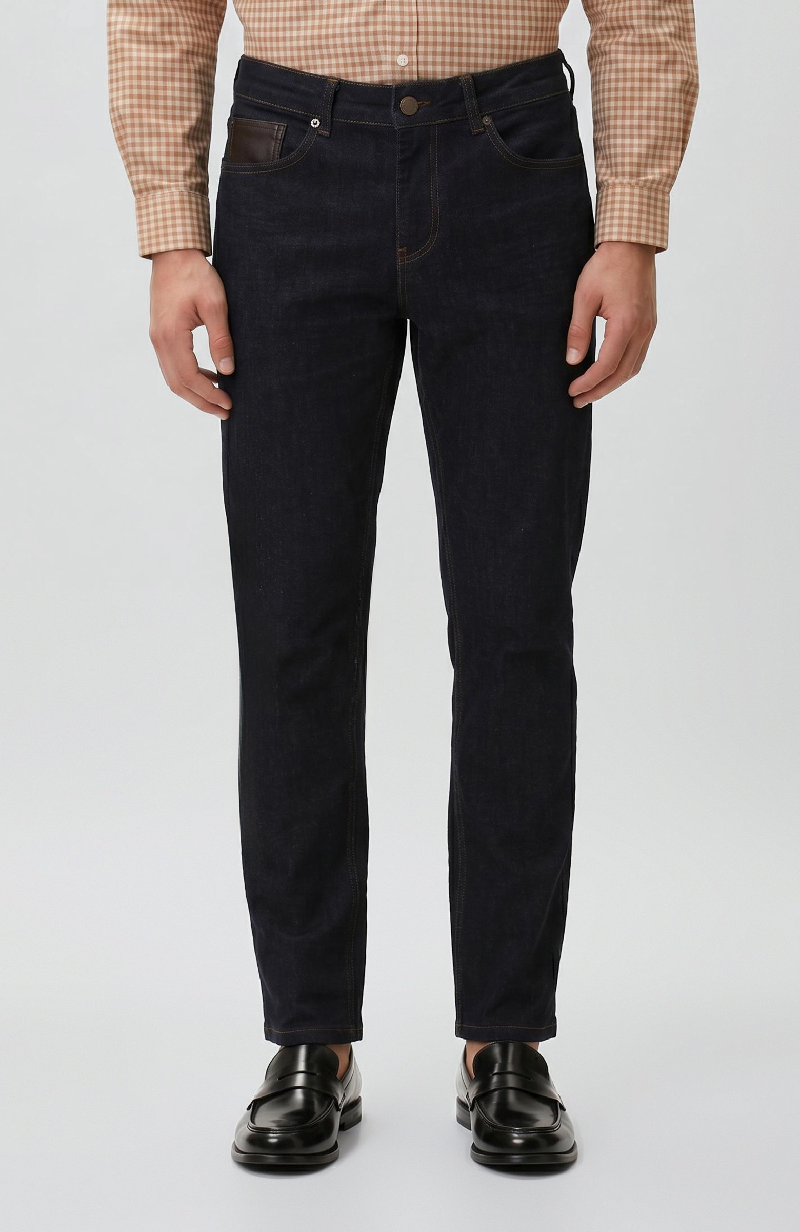 Lacivert Denim Pantolon