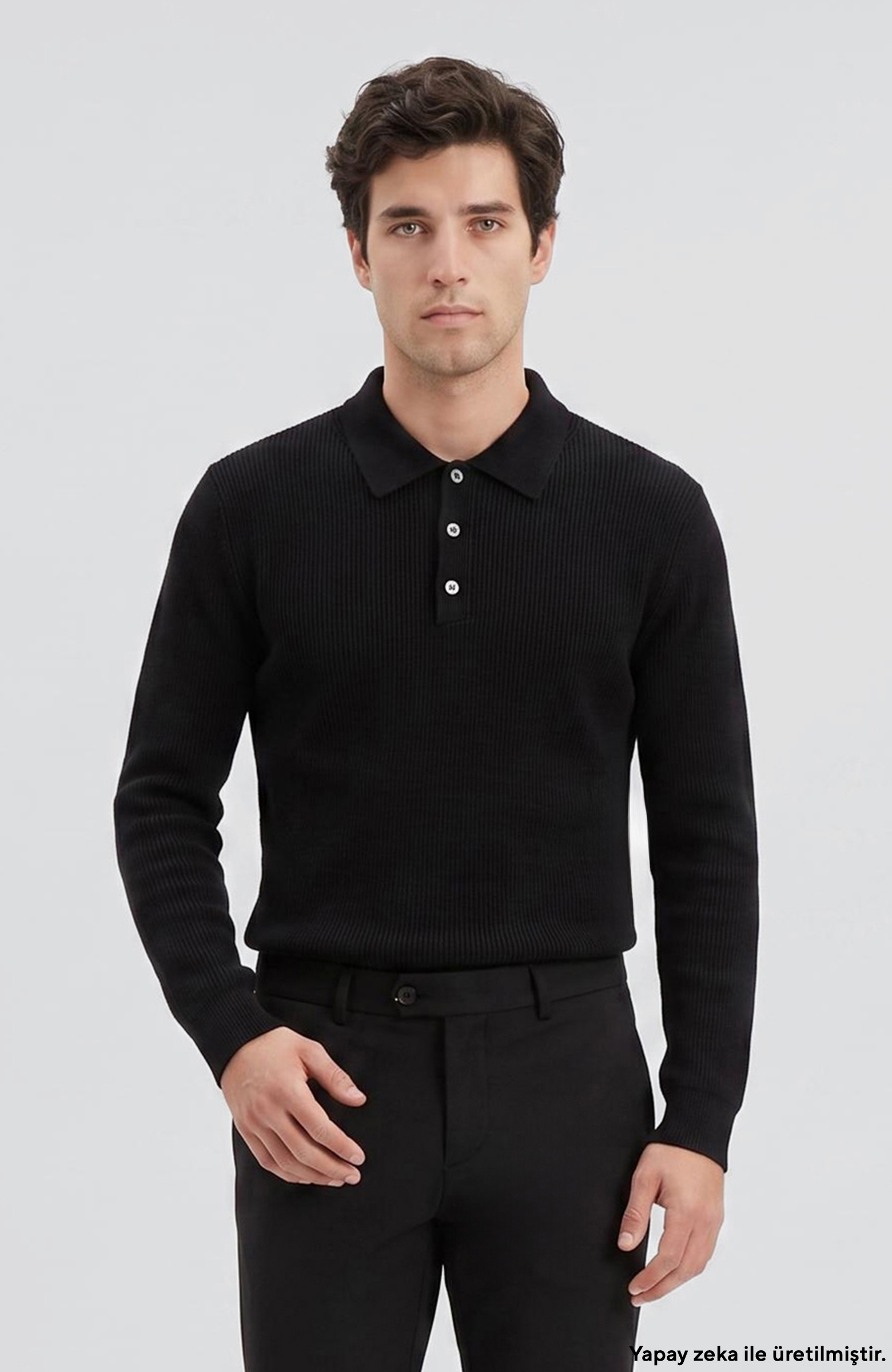Siyah Polo Kazak