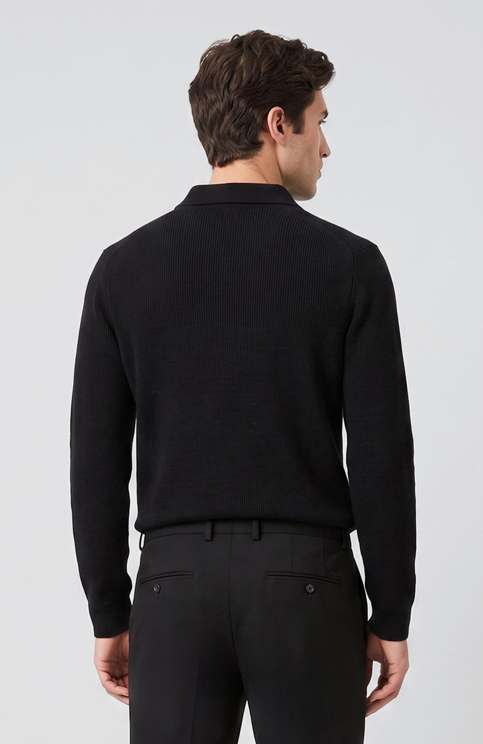 Siyah Polo Kazak