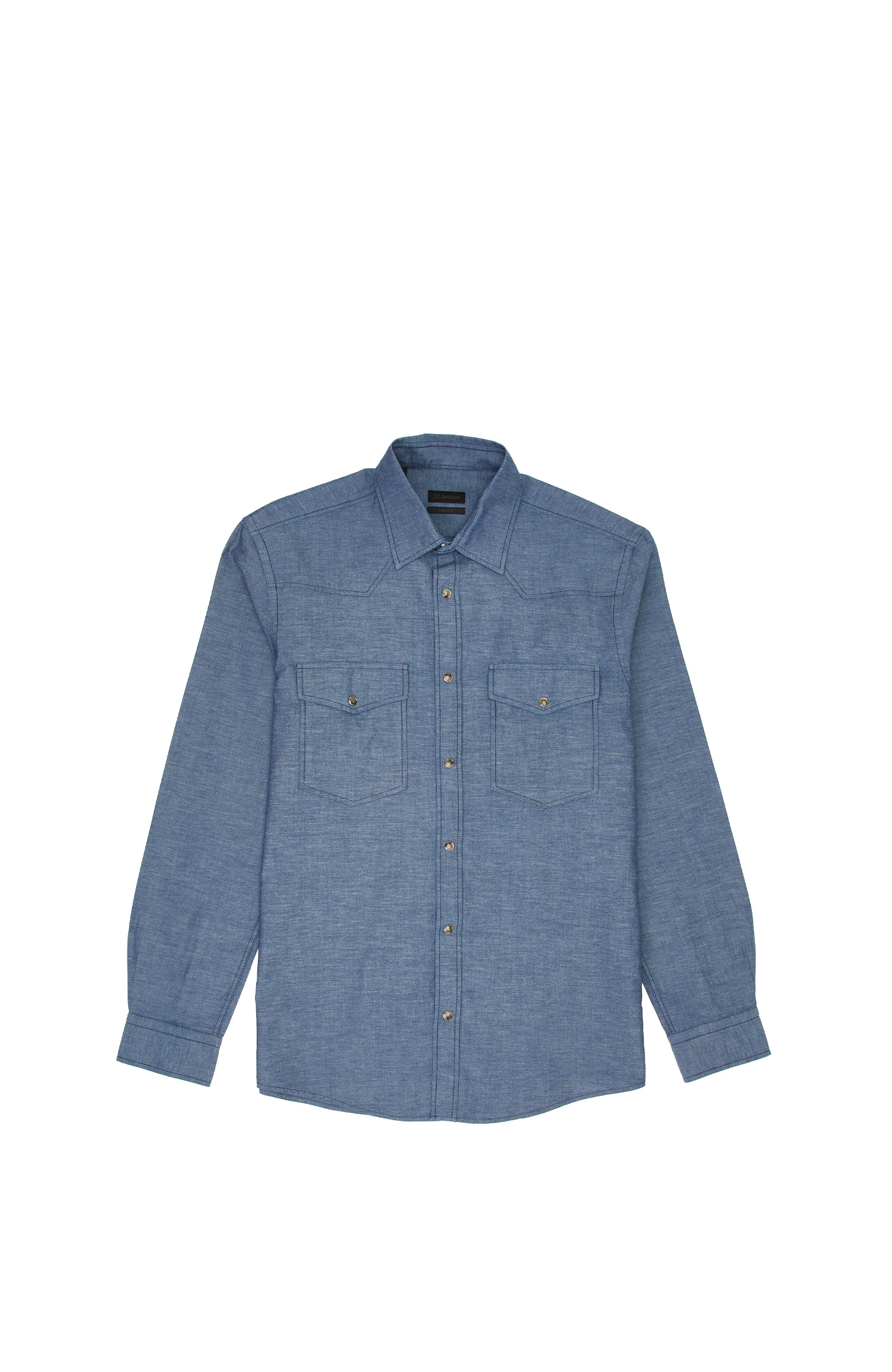 Comfort Fit Mavi Denim Gömlek