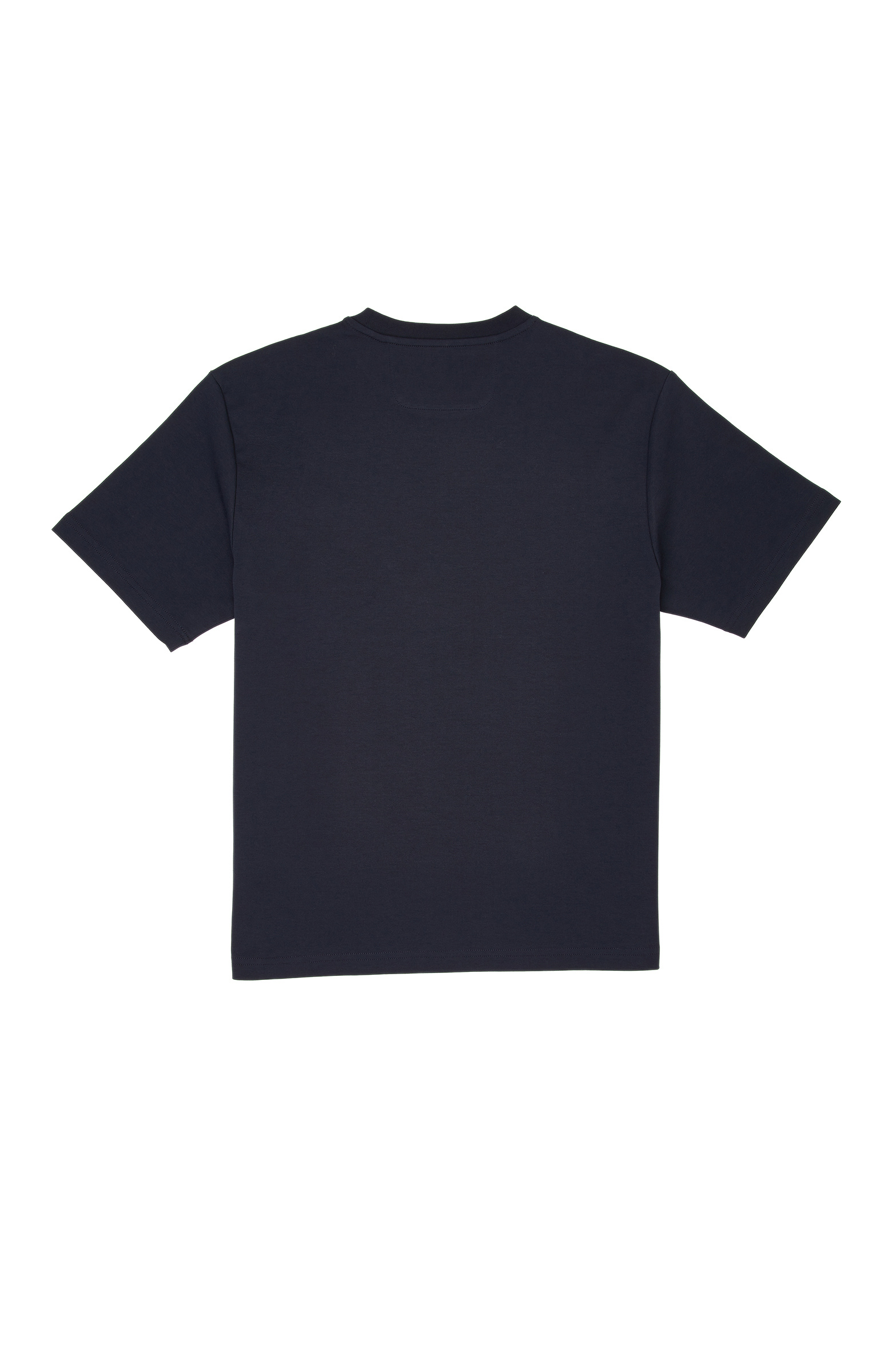 Navy Blue Embroidery Detailed T-shirt