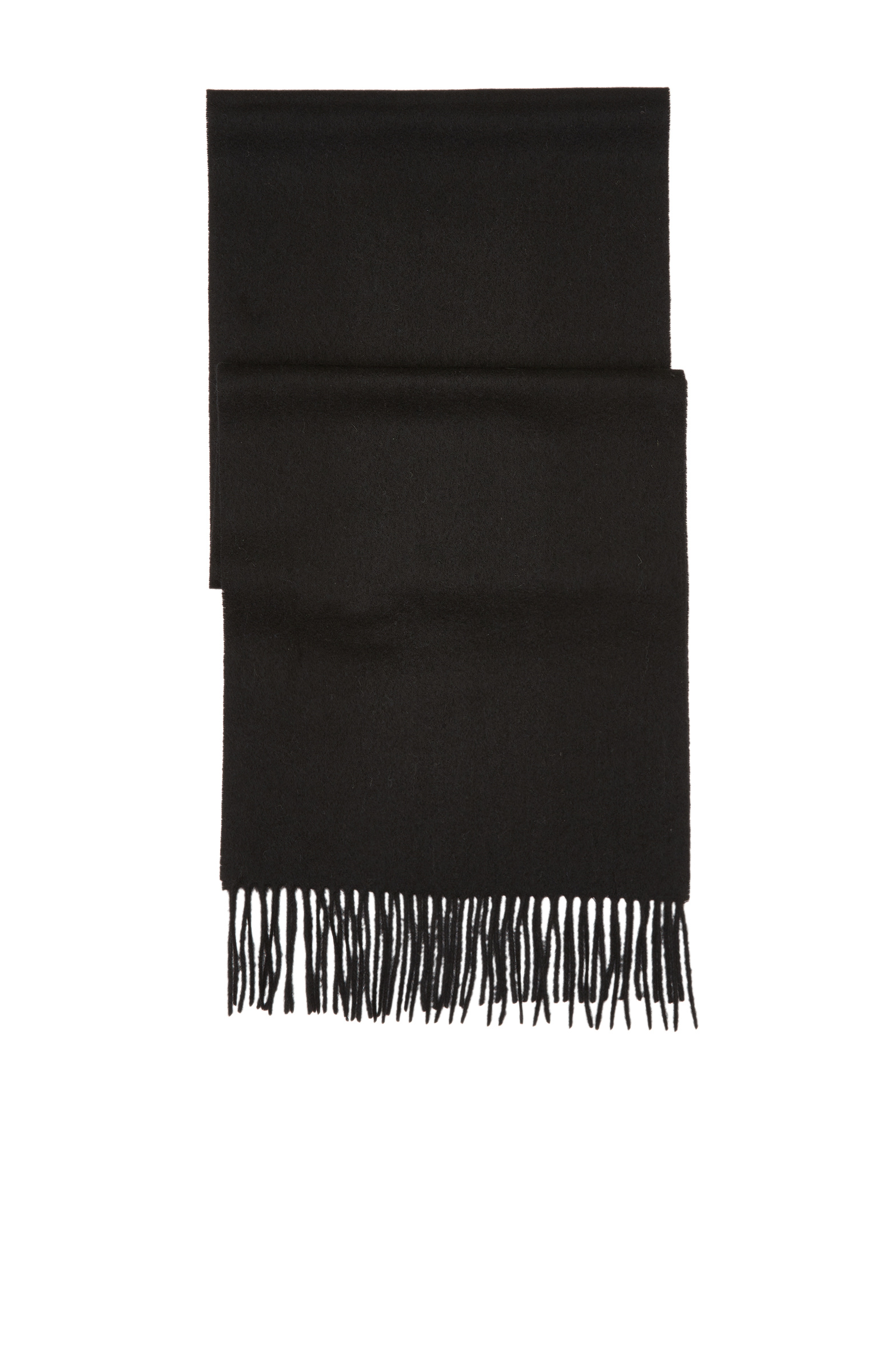 Black Men's Cashmere Scarf