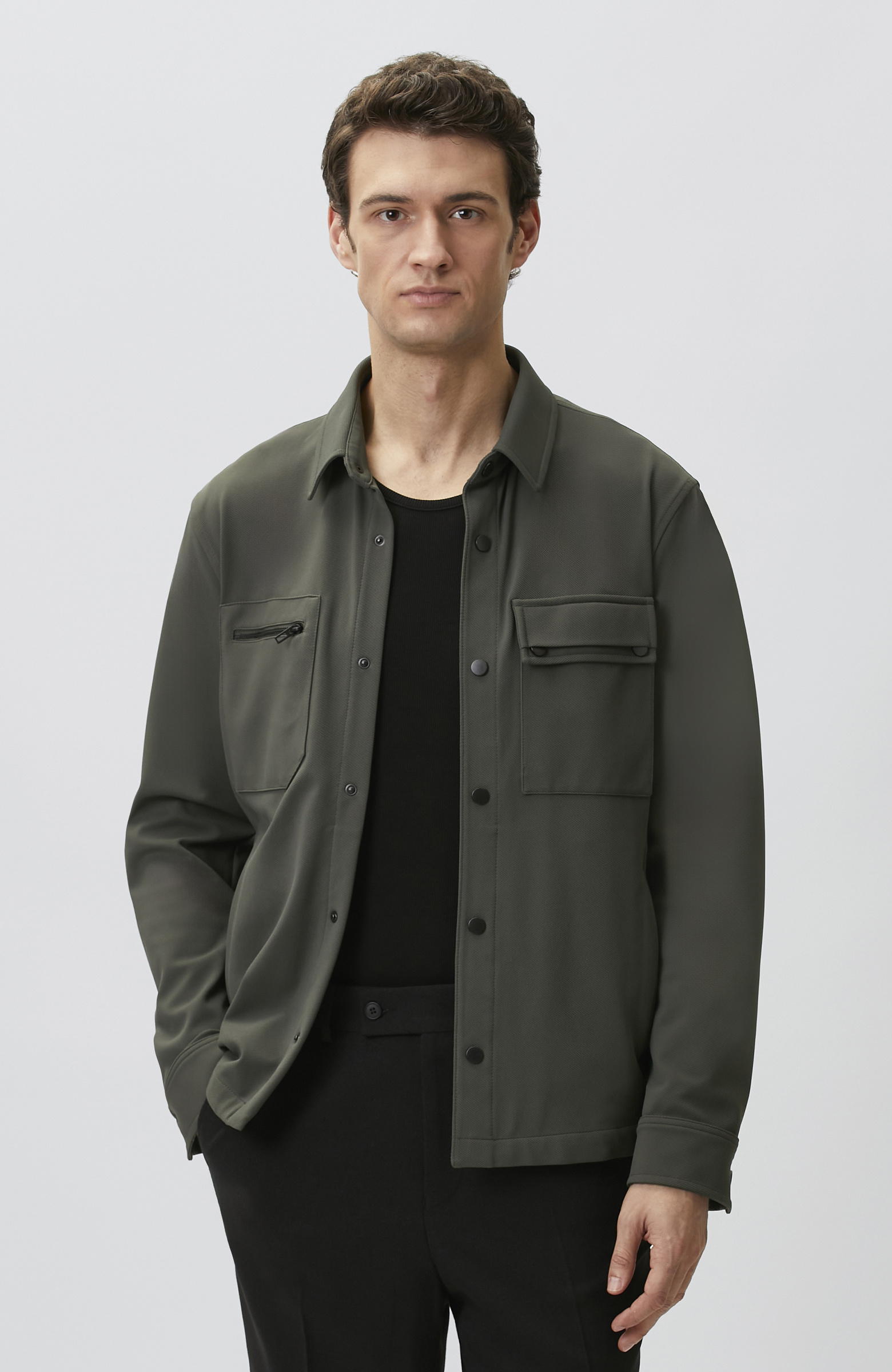 N-Tech Khaki Outer Shirt